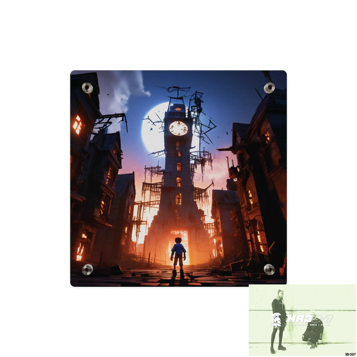 2628 days in the block no 2 Death Flat Covert Failures Ltd Edition no 22 Acrylic Wall Art Panels Home Decor
