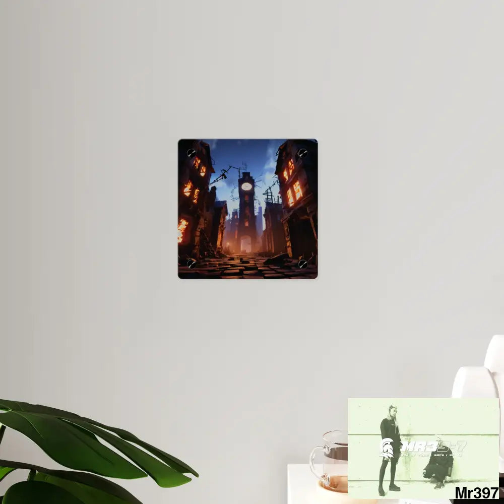 2628 days in the block no 3 Death Flat Covert Failures Ltd Edition no 22 Acrylic Wall Art Panels Home Decor