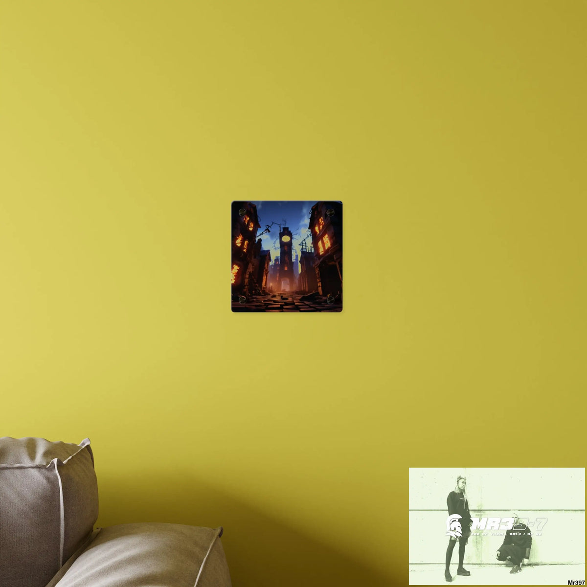 2628 days in the block no 3 Death Flat Covert Failures Ltd Edition no 22 Acrylic Wall Art Panels Home Decor