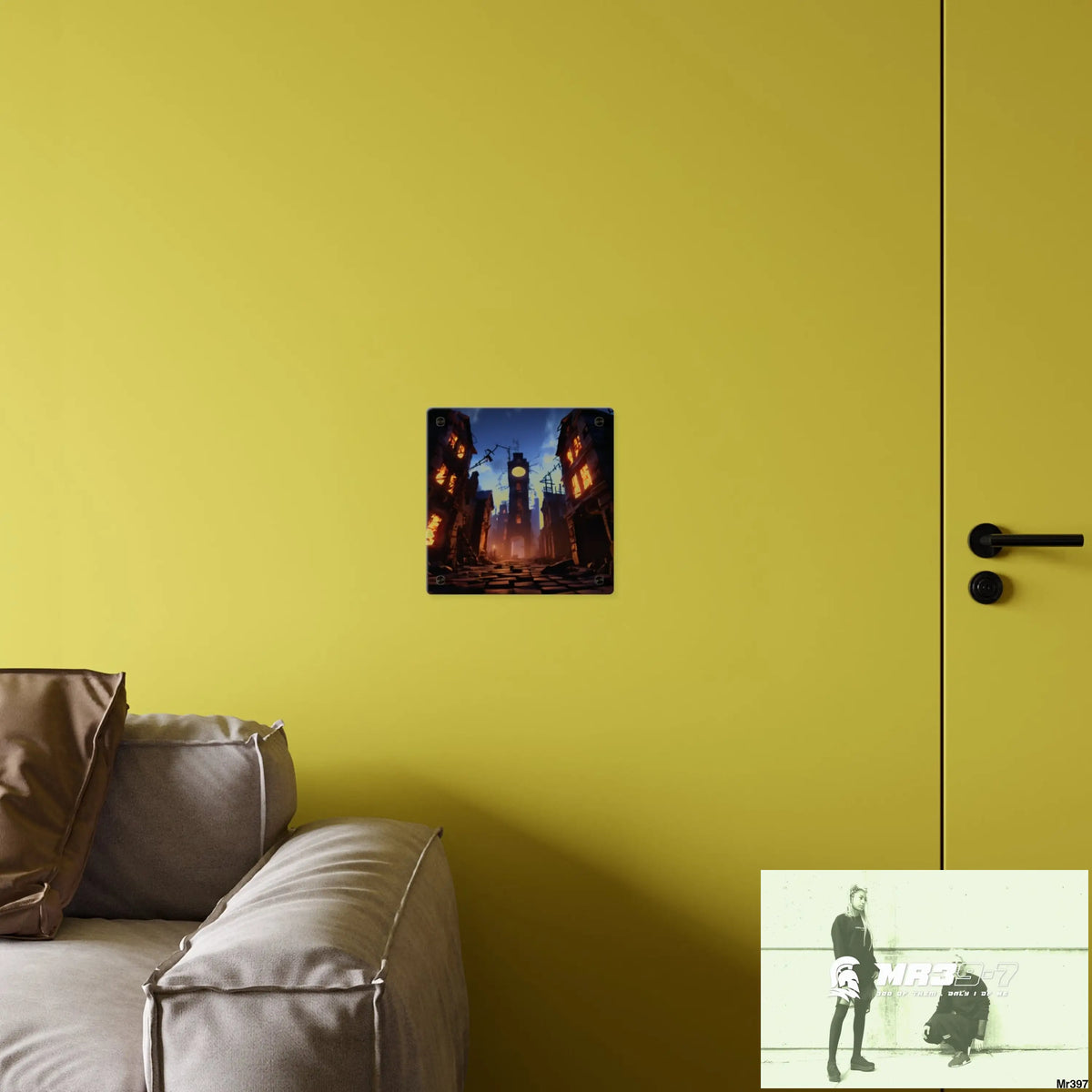 2628 days in the block no 3 Death Flat Covert Failures Ltd Edition no 22 Acrylic Wall Art Panels Home Decor