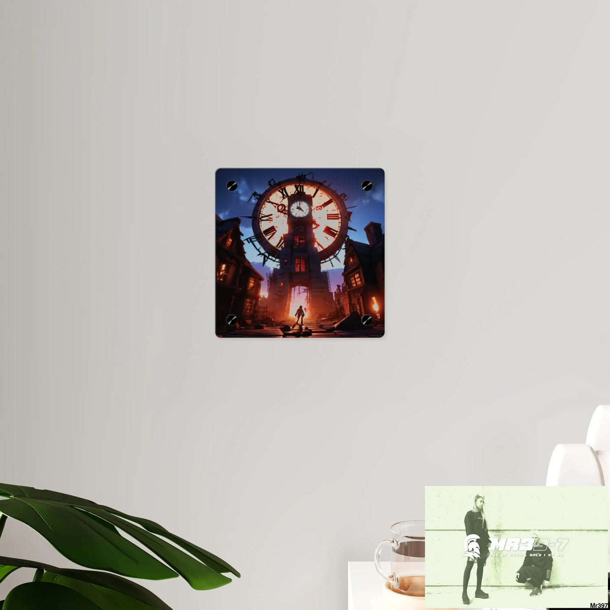 2628 days in the block no 4 Death Flat Covert Failures Ltd Edition no 22 Acrylic Wall Art Panels Home Decor