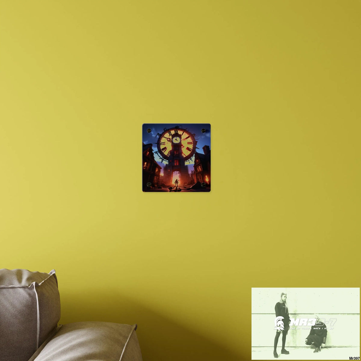 2628 days in the block no 4 Death Flat Covert Failures Ltd Edition no 22 Acrylic Wall Art Panels Home Decor