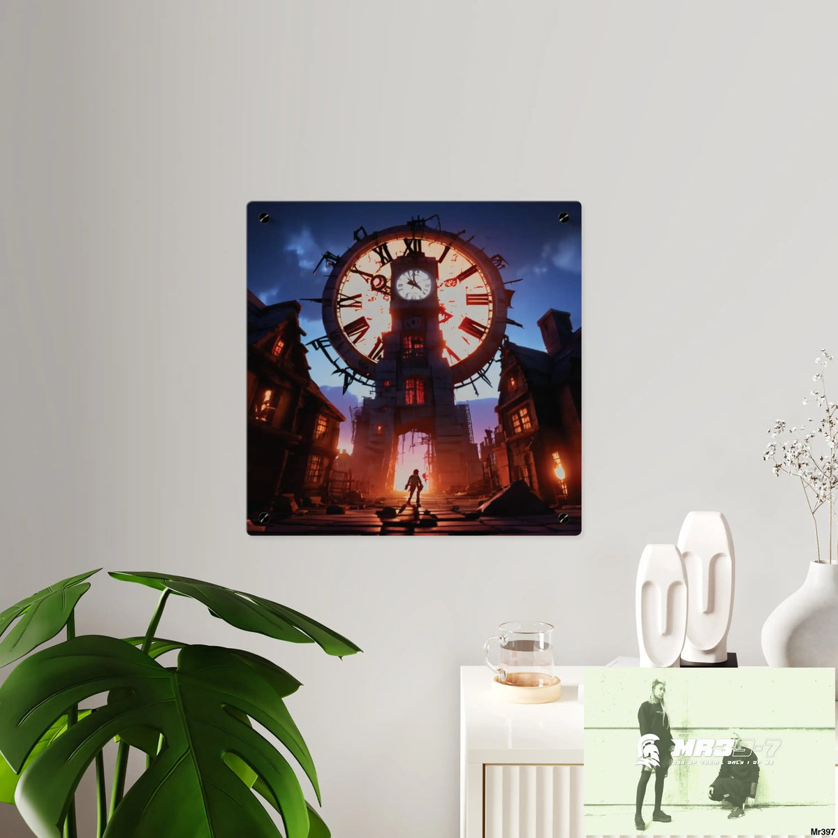 2628 days in the block no 4 Death Flat Covert Failures Ltd Edition no 22 Acrylic Wall Art Panels Home Decor