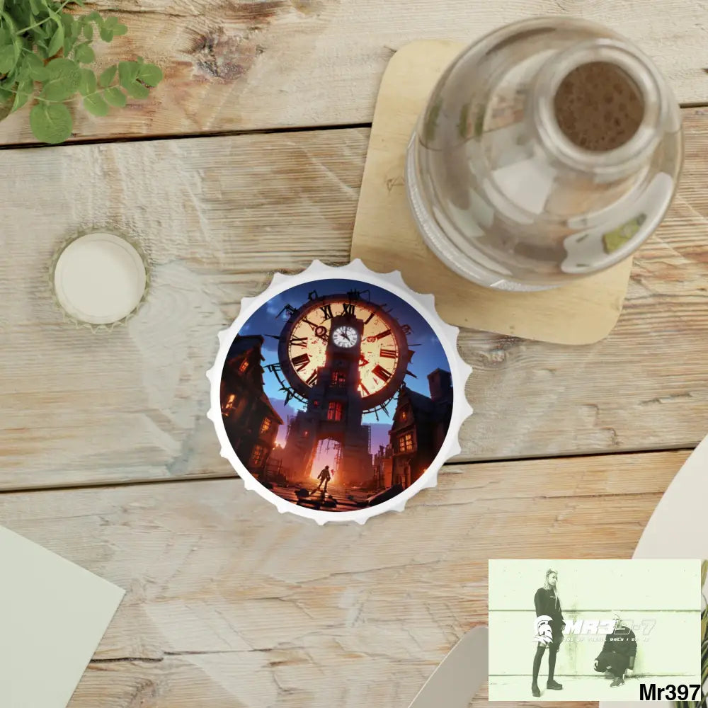 2628 DAYS IN THE BLOCK NO 4 DEATH FLAT 2628 DAYS EDITION NO 22 Magnetic Bottle Opener One size / White Accessories