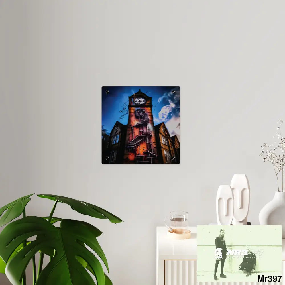 2628 days in the block no 5 Death Flat Covert Failures Ltd Edition no 22 Acrylic Wall Art Panels Home Decor