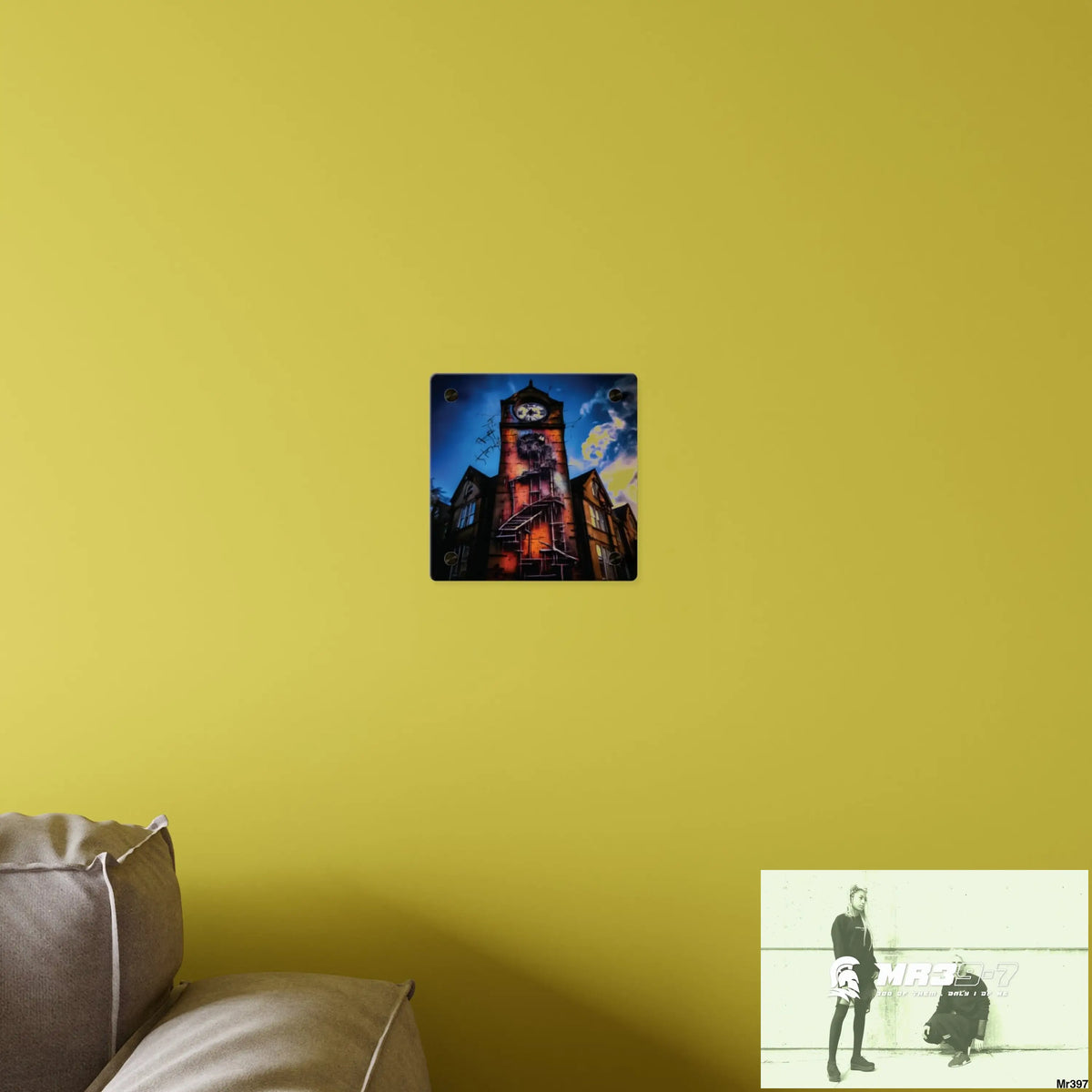 2628 days in the block no 5 Death Flat Covert Failures Ltd Edition no 22 Acrylic Wall Art Panels Home Decor