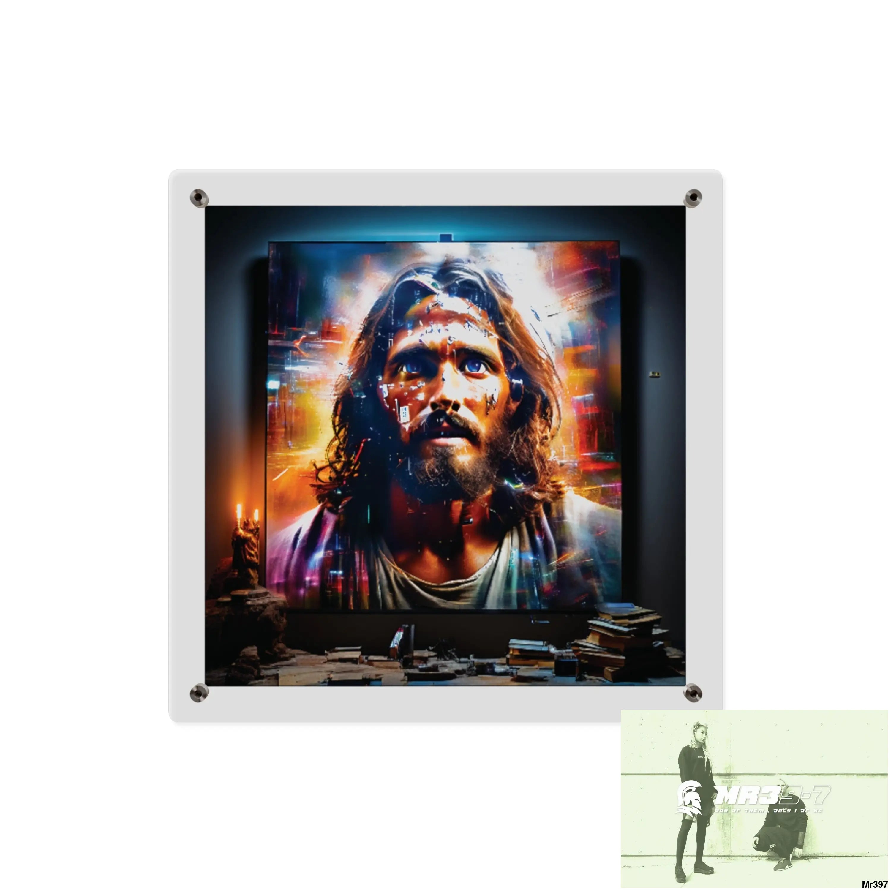 #2nd Linking all back to UK 2016 to 2024 failures their’s my deaths Gods intervention AI Themed Ltd Edition Acrylic