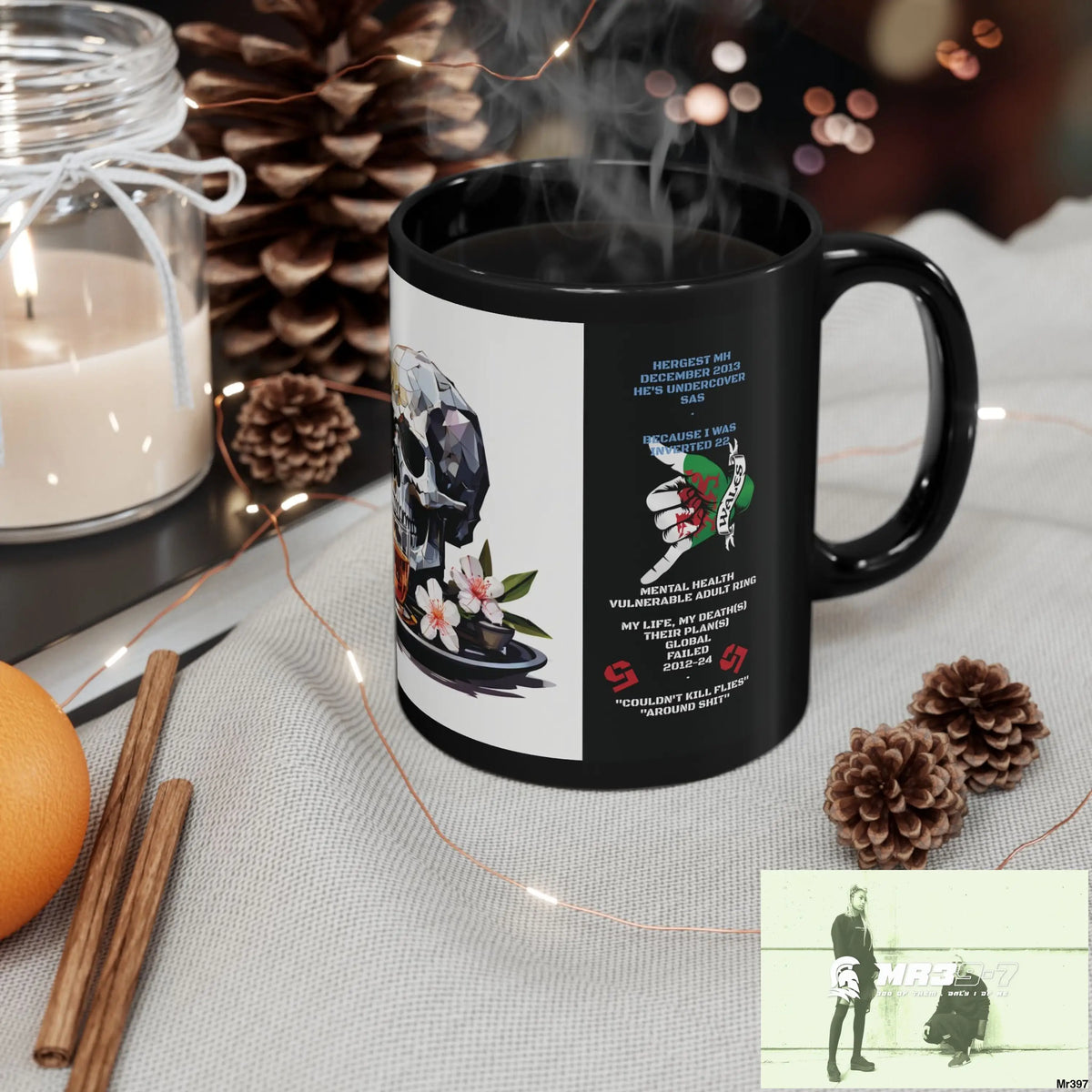 3 SAS Links -Thailand -Barmouth -Hergest Mental Health VAR My Deaths Fail 2001 -2025 no 14 11oz Tactical GB / Black Mug