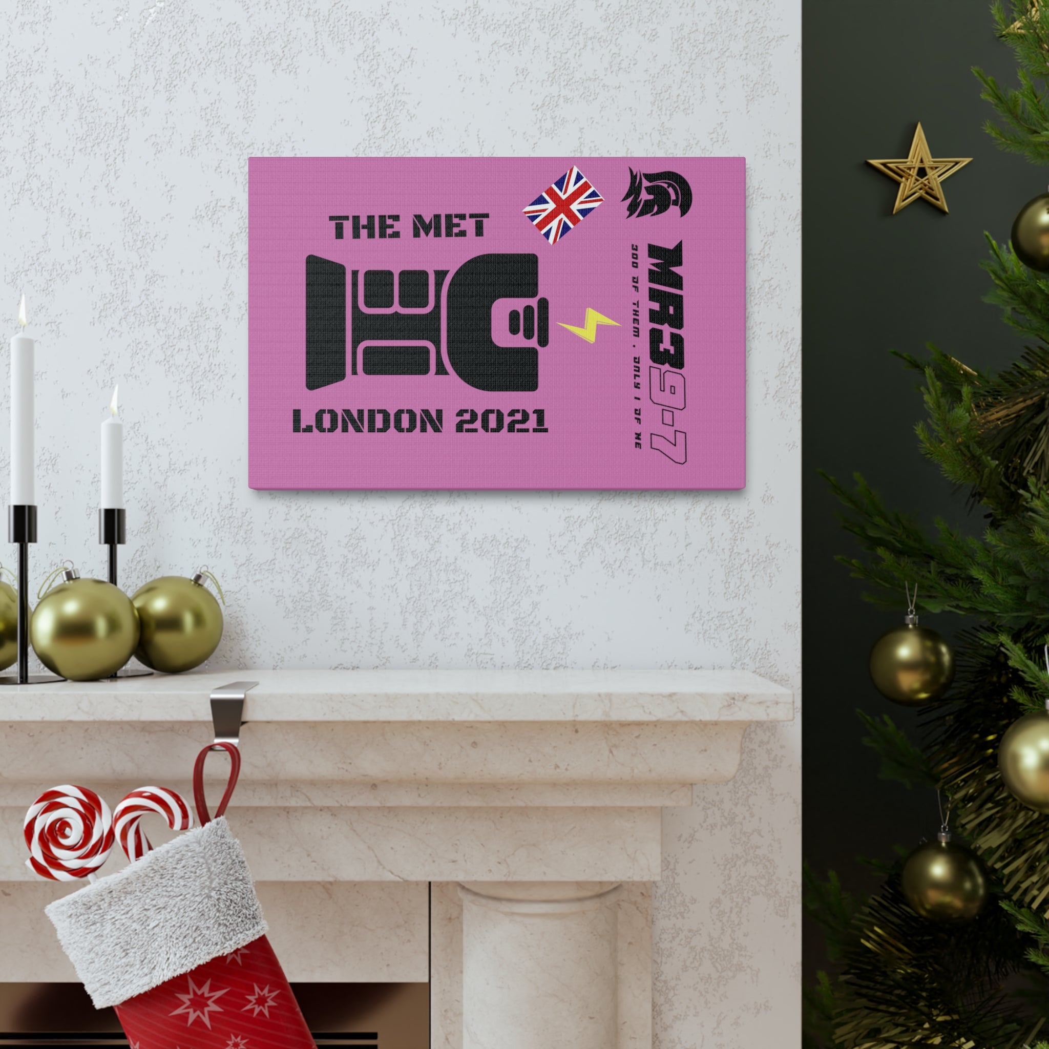 Canvas Gallery Wraps MR 39 Tasered by The MET 2021