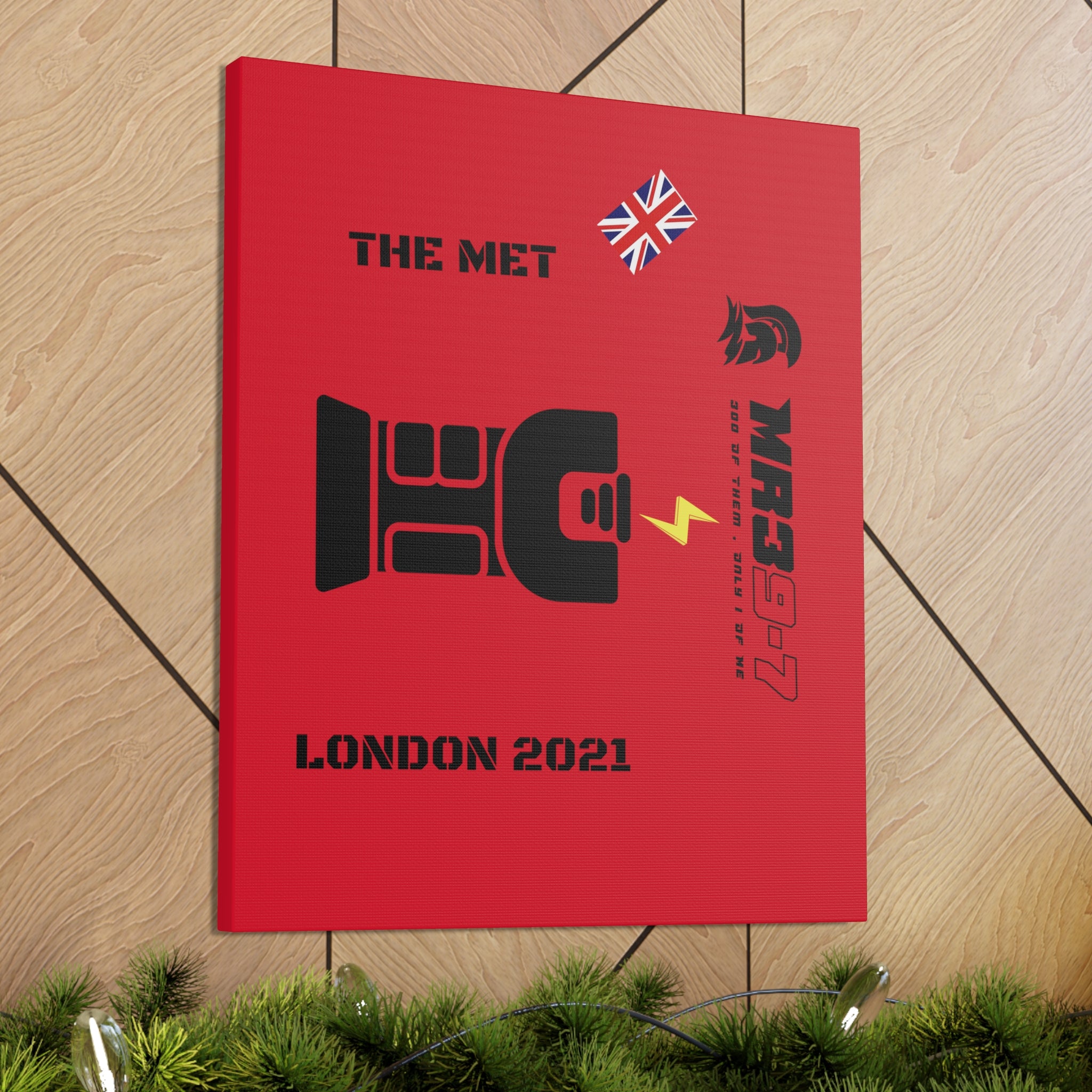Canvas Gallery Wraps MR 39 Tasered by The MET 2021