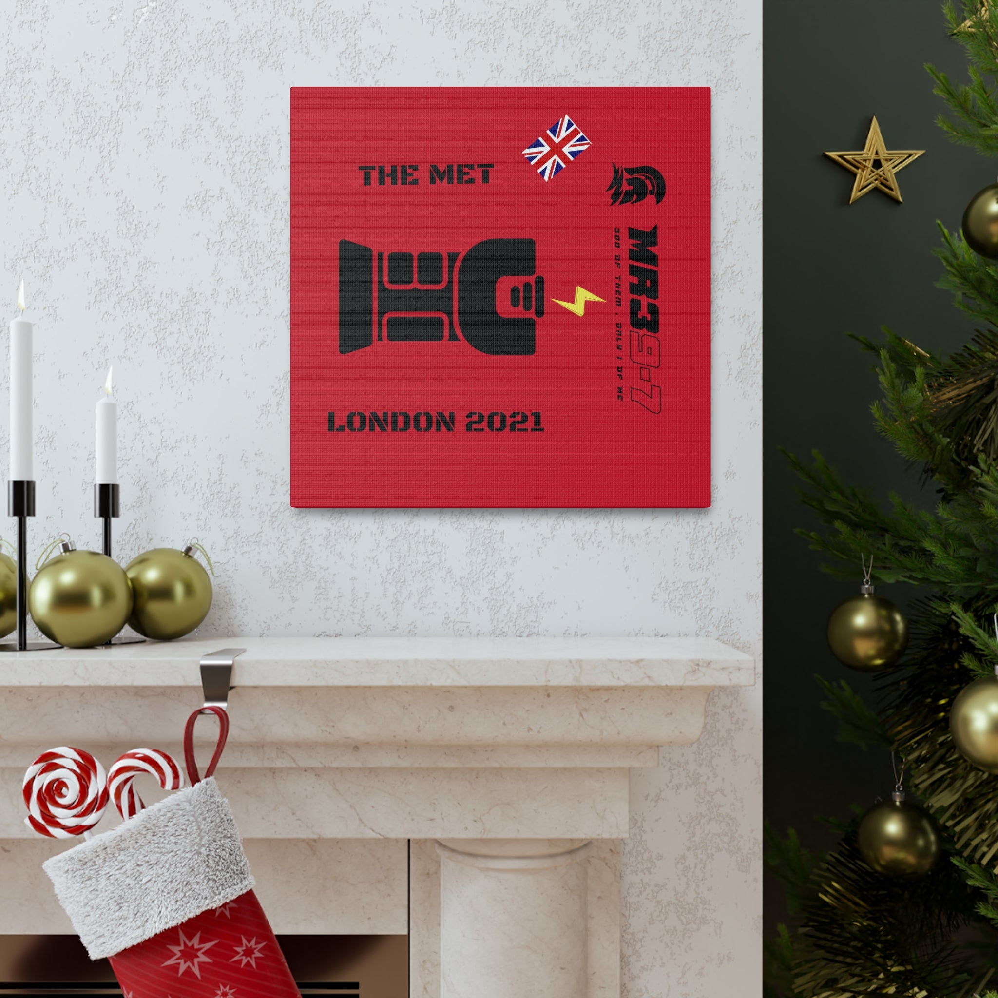 Canvas Gallery Wraps MR 39 Tasered by The MET 2021