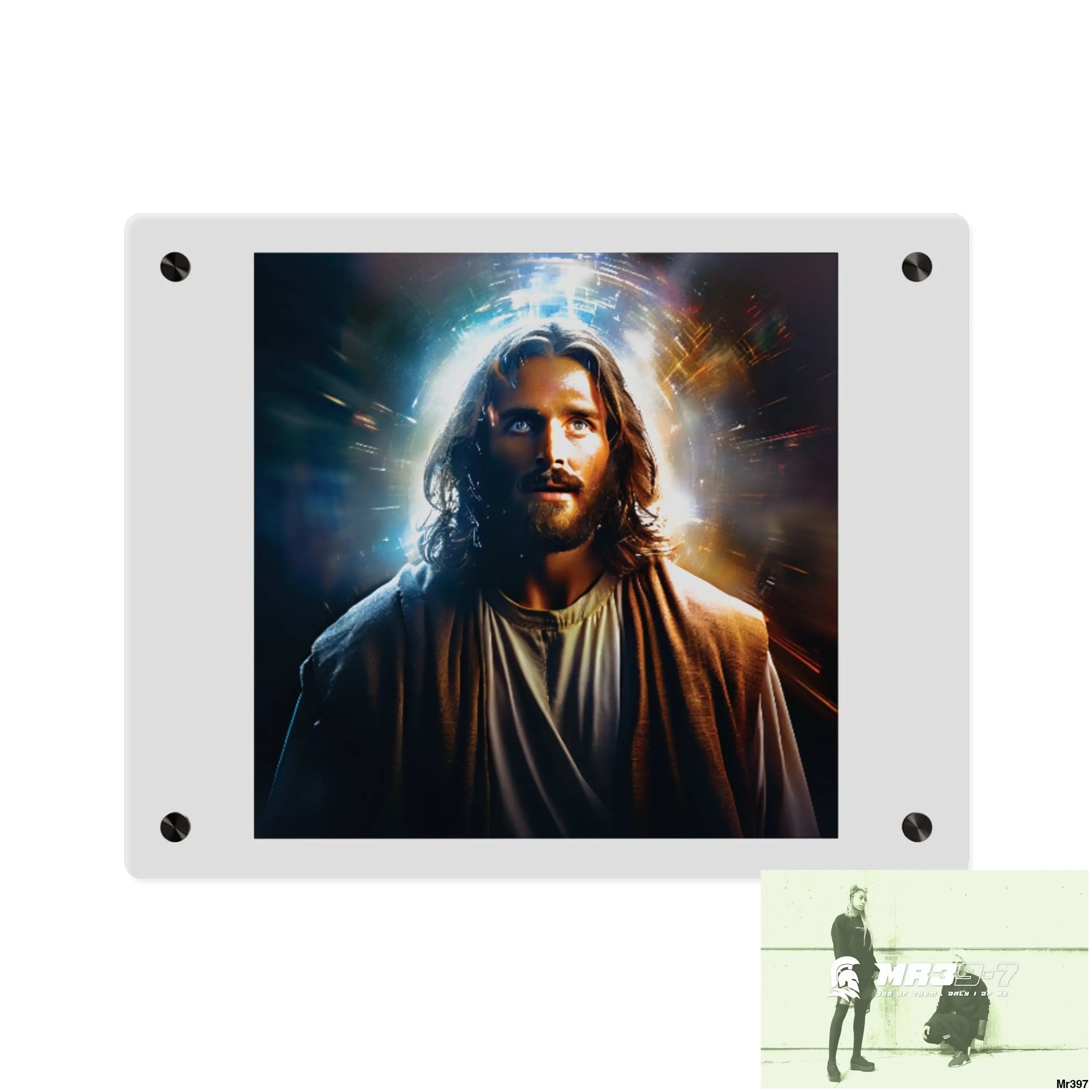 #3rd linking all back to UK 2016 to 2024 failures their’s my deaths Gods intervention AI Themed Ltd Edition Acrylic