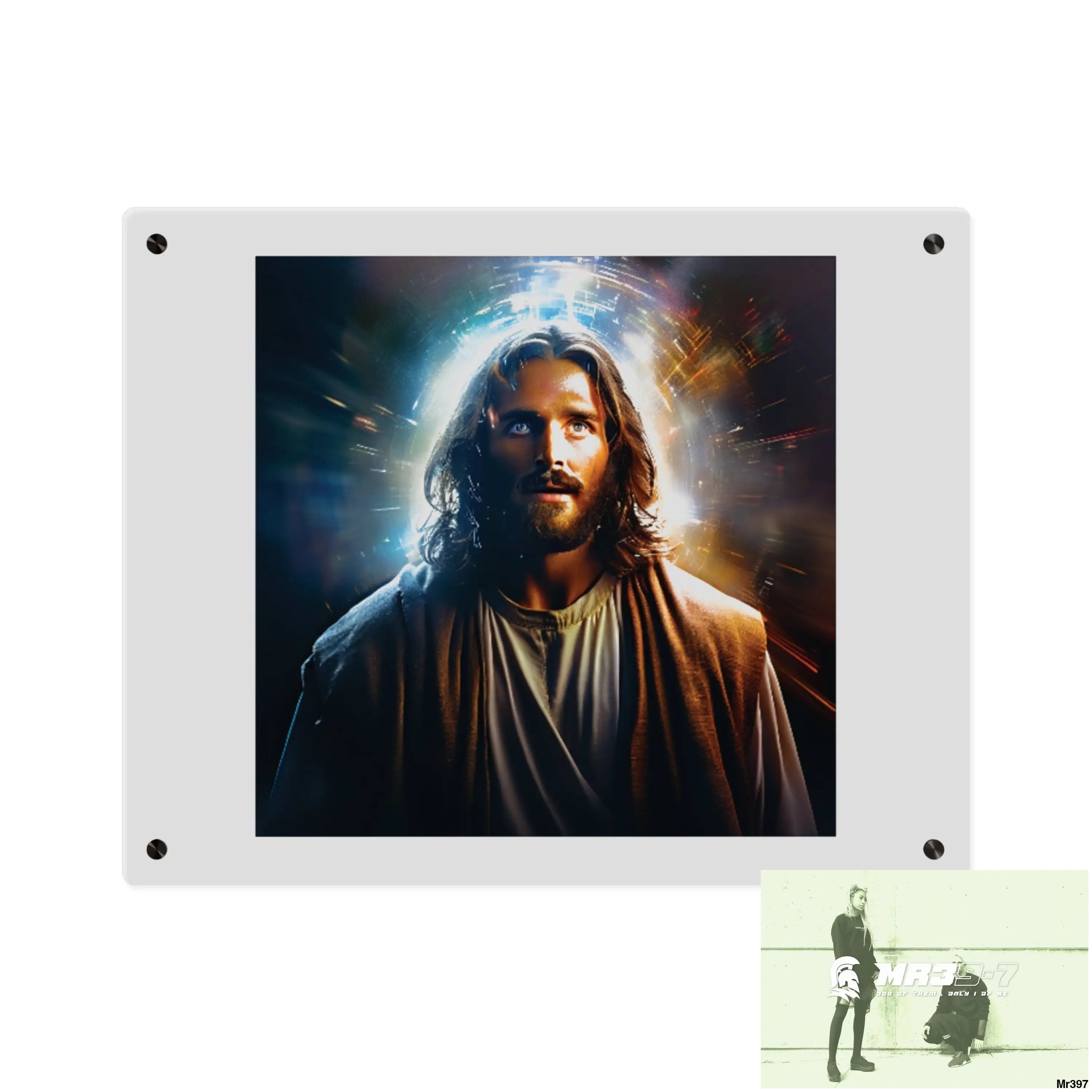 #3rd linking all back to UK 2016 to 2024 failures their’s my deaths Gods intervention AI Themed Ltd Edition Acrylic