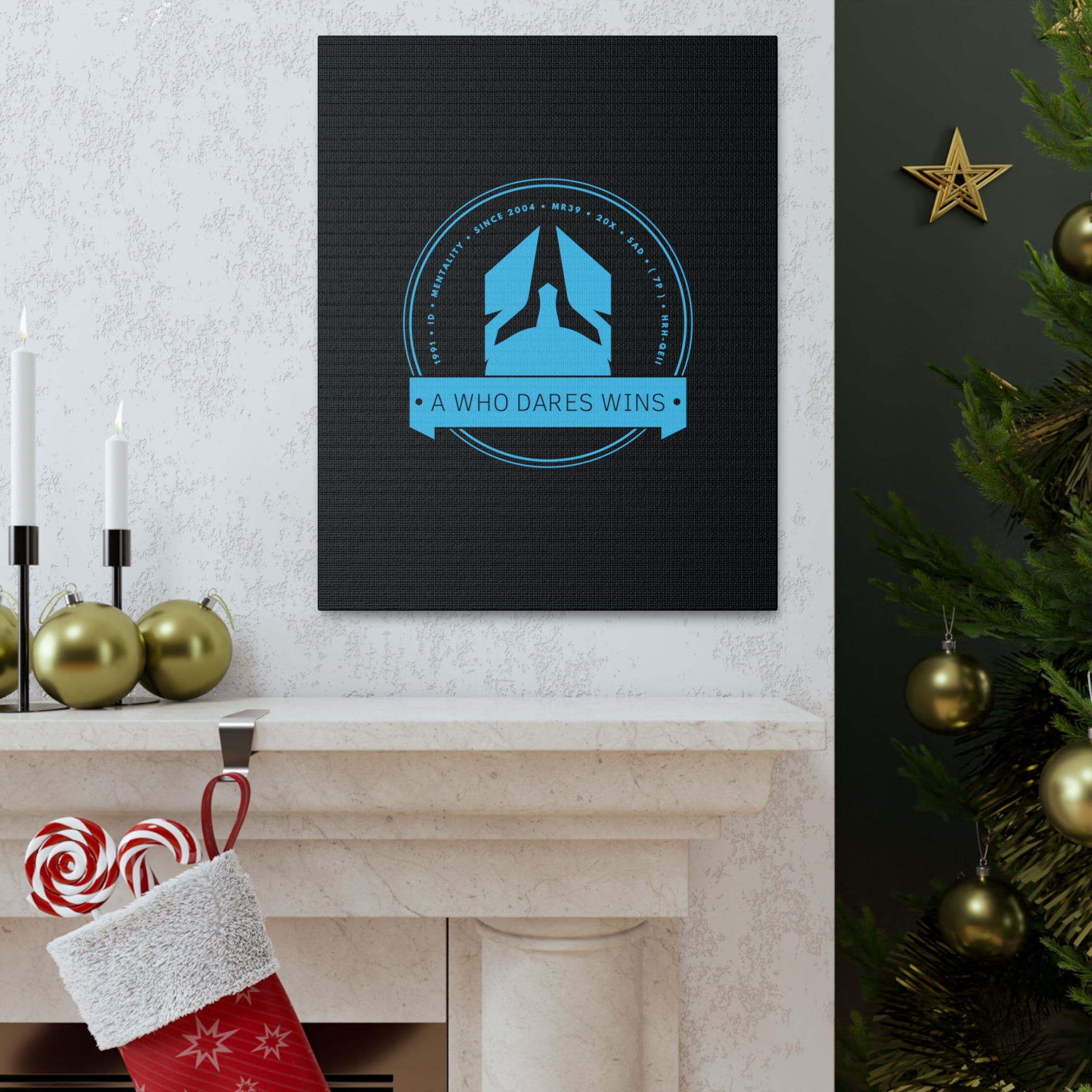 AWDW Vigilante themed Canvas Gallery Wraps