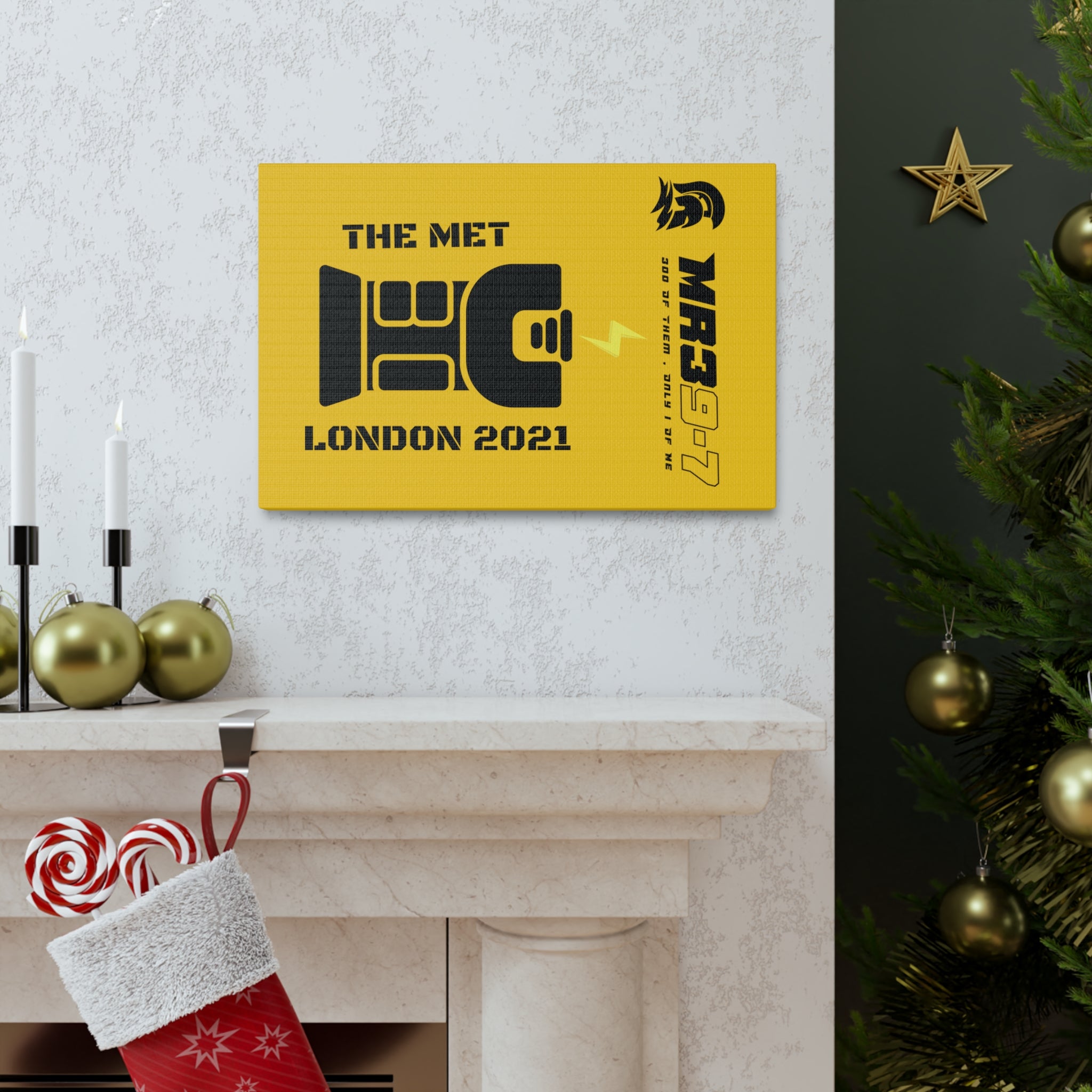 Canvas Gallery Wraps MR 39 Tasered by THe MET 2021