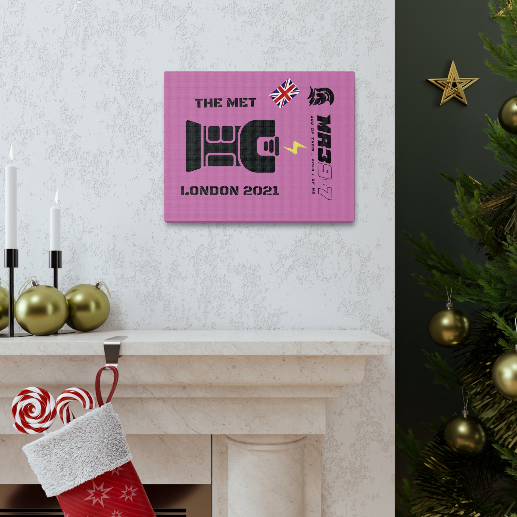 Canvas Gallery Wraps MR 39 Tasered by The MET 2021