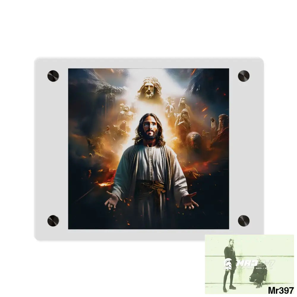 #4th linking all back to UK 2016 to 2024 failures their’s my deaths Gods intervention AI Themed Ltd Edition Acrylic