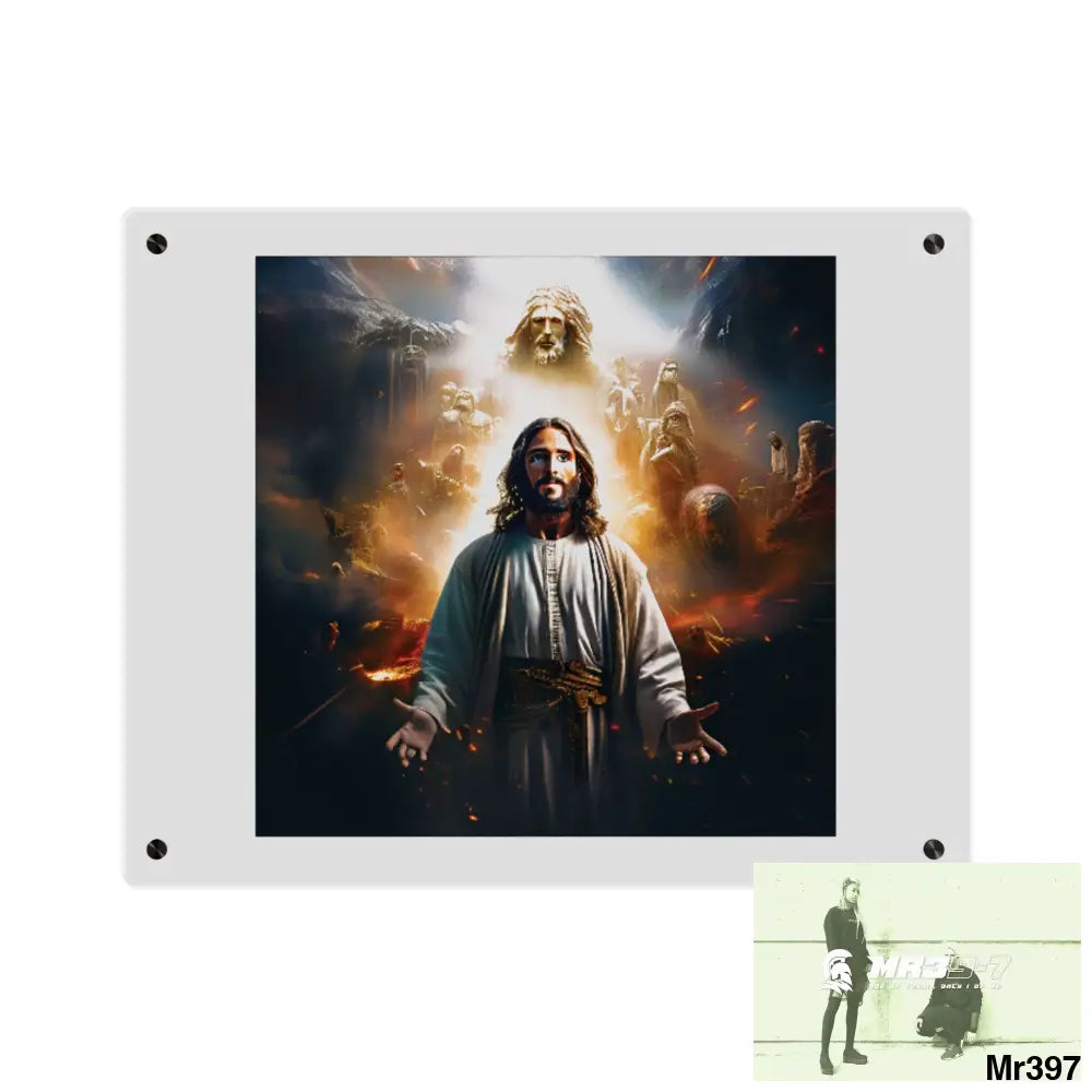 #4th linking all back to UK 2016 to 2024 failures their’s my deaths Gods intervention AI Themed Ltd Edition Acrylic