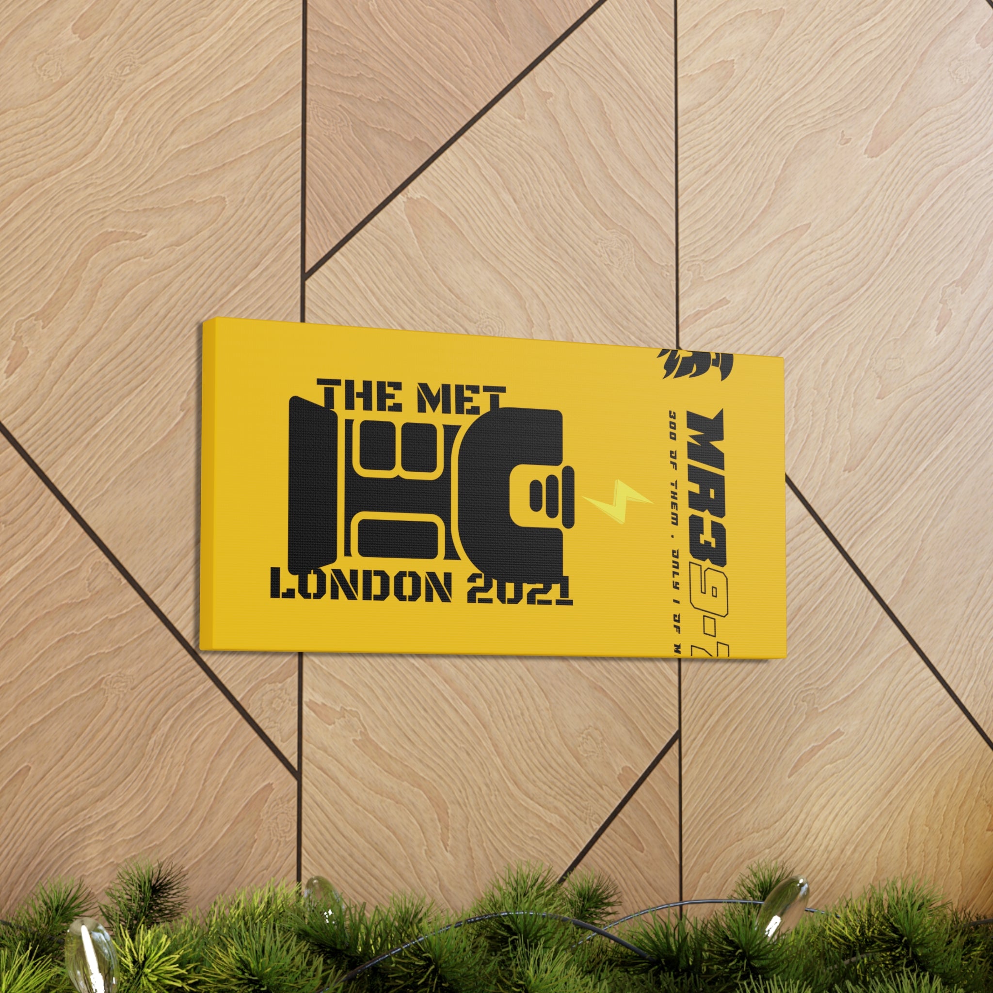 Canvas Gallery Wraps MR 39 Tasered by THe MET 2021