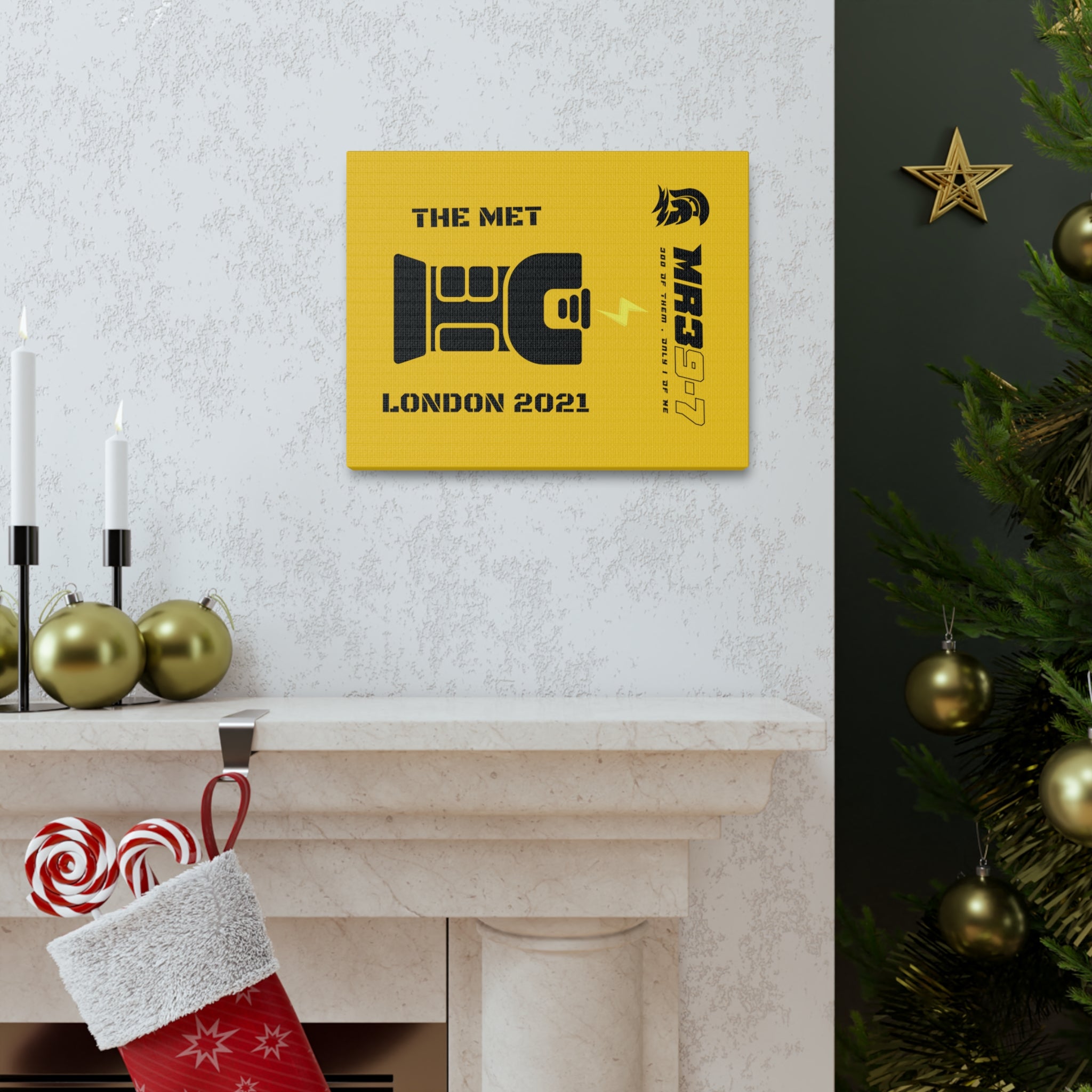 Canvas Gallery Wraps MR 39 Tasered by THe MET 2021