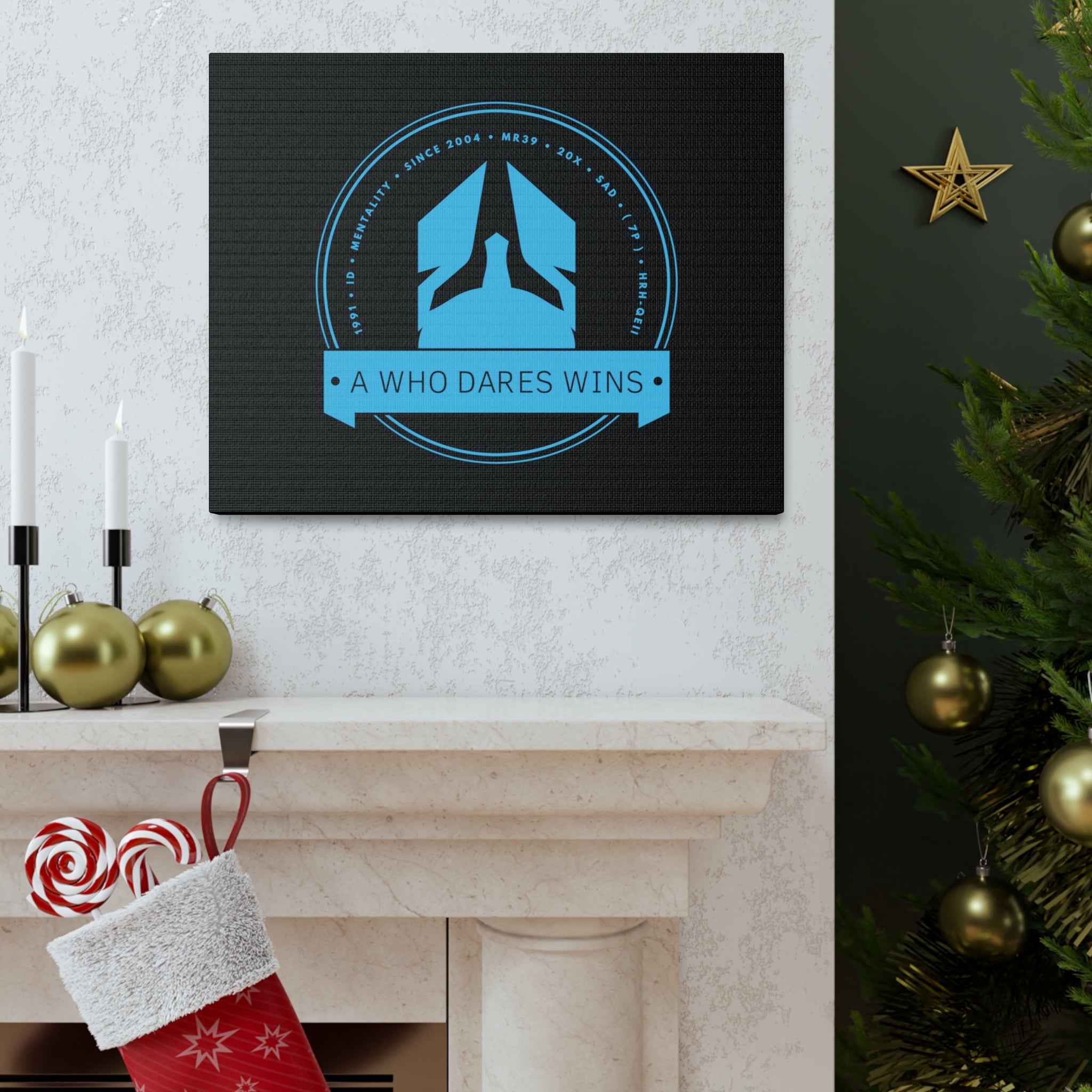 AWDW Vigilante themed Canvas Gallery Wraps