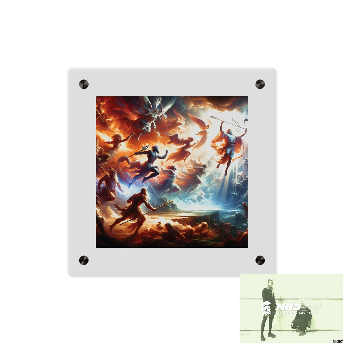 #5th linking all back to UK 2016 to 2024 failures their’s my deaths Gods intervention AI Themed Ltd Edition Acrylic