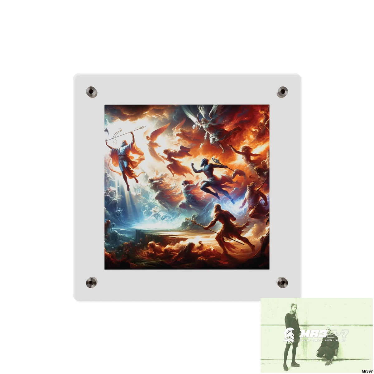 #5th linking all back to UK 2016 to 2024 failures their’s my deaths Gods intervention AI Themed Ltd Edition Acrylic