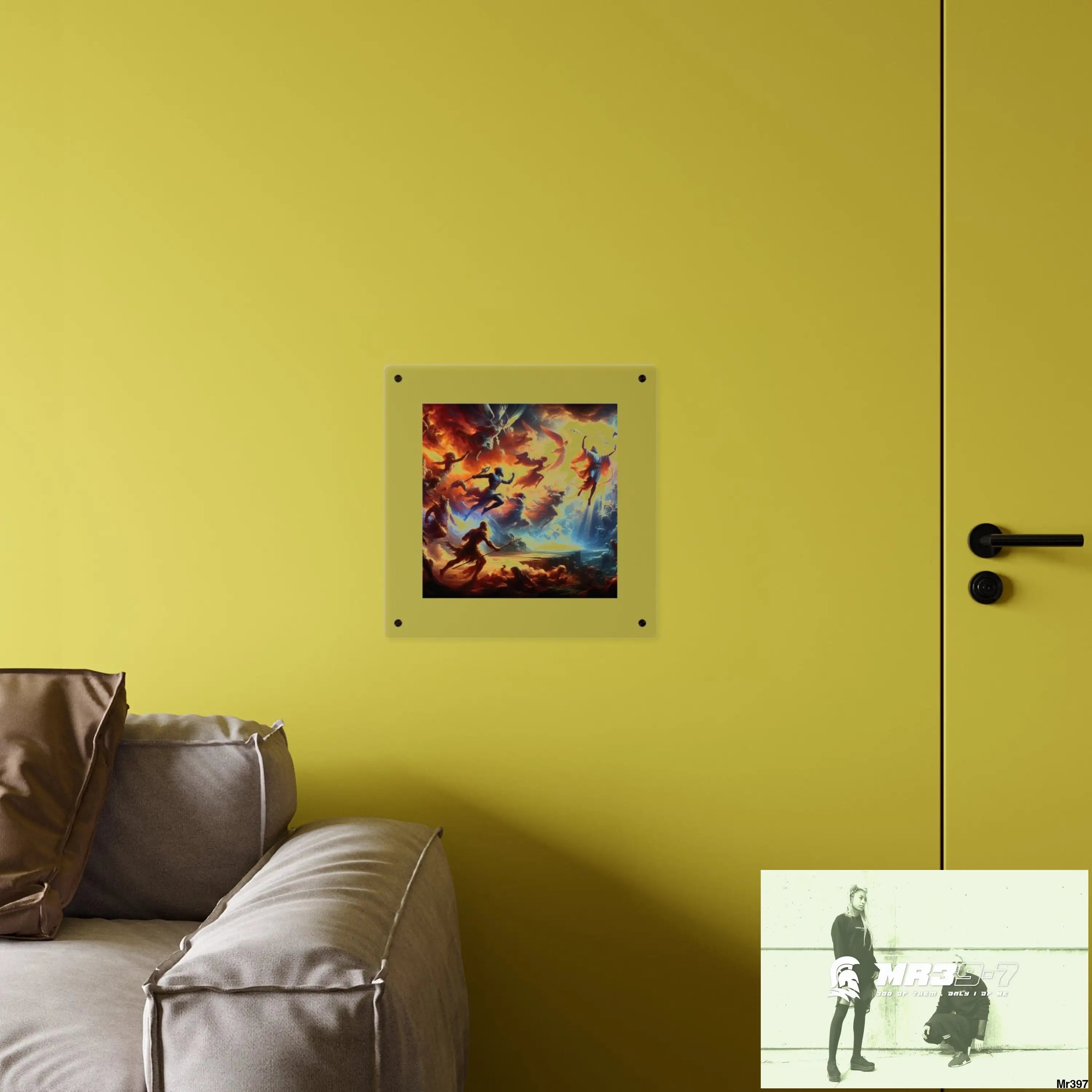 #5th linking all back to UK 2016 to 2024 failures their’s my deaths Gods intervention AI Themed Ltd Edition Acrylic