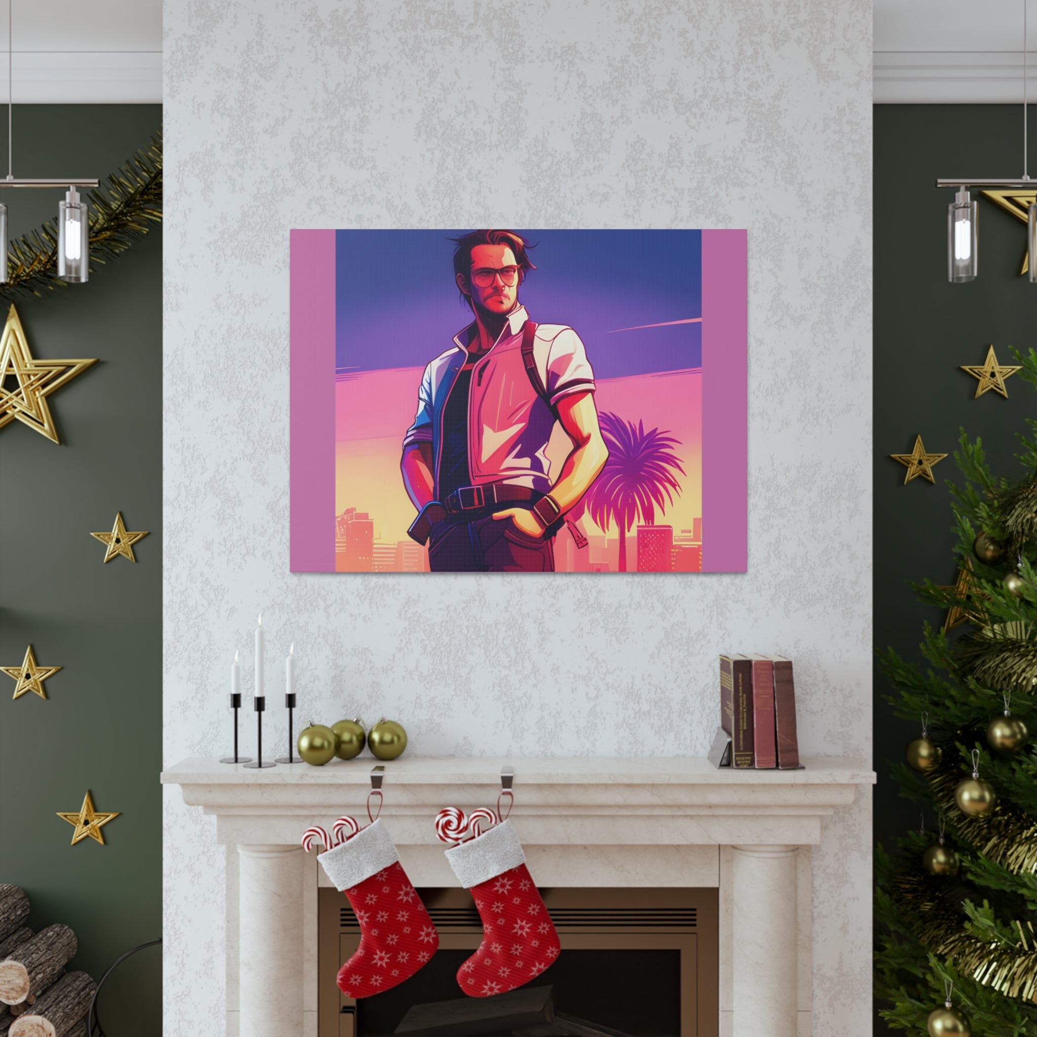 Canvas Gallery Wraps. AI•Vice.Vigilante.Mr39