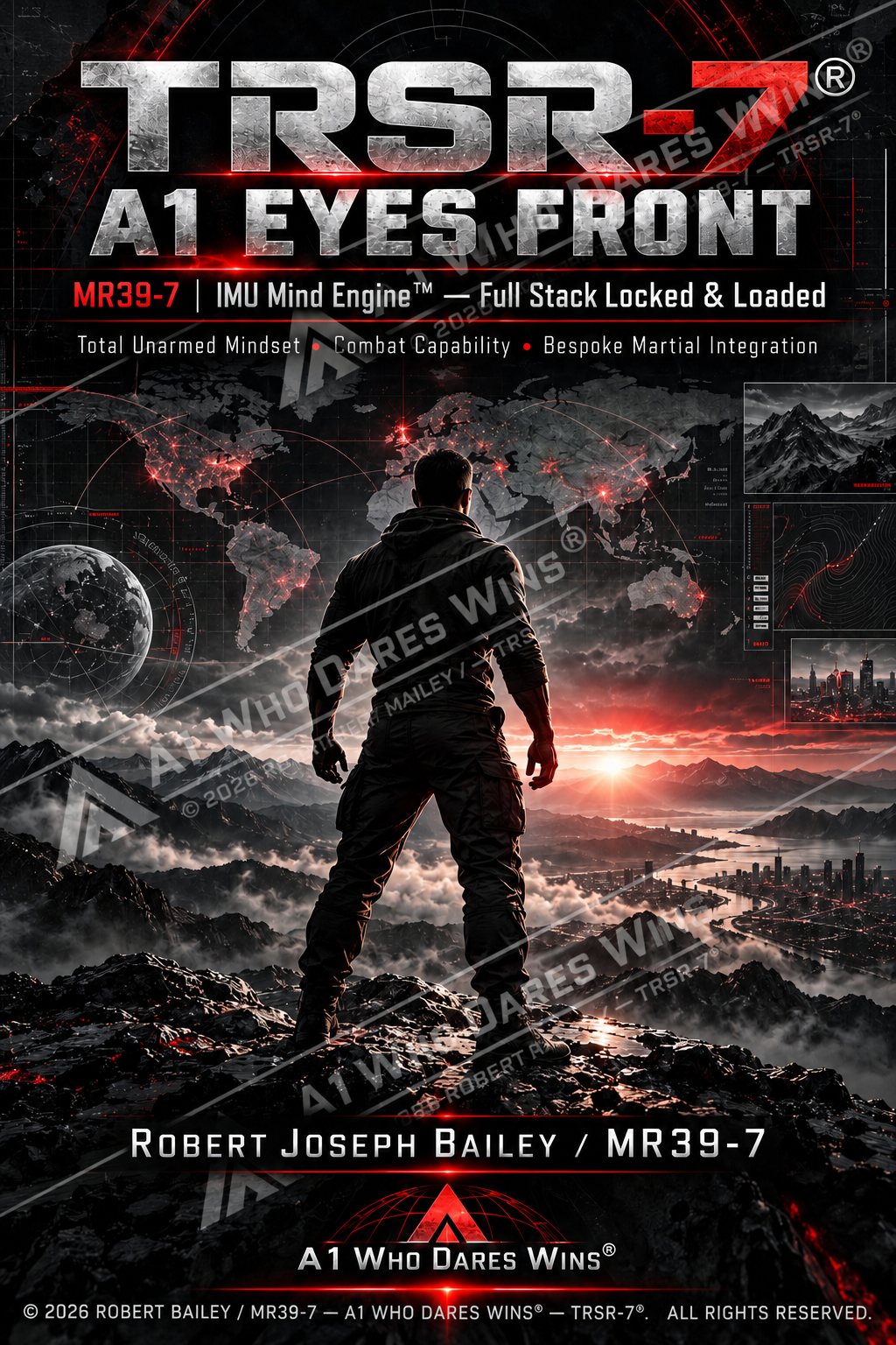TRSR-7® — A1 Eyes Front  MR39-7 | IMU Mind Engine™ — Full Stack Locked &amp; Loaded
