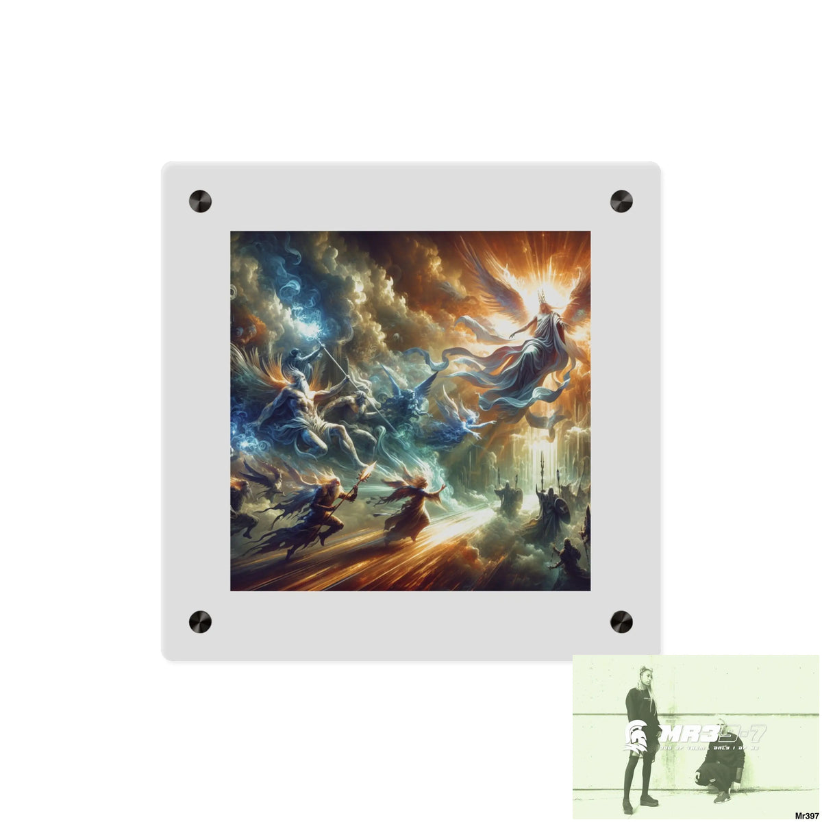 #6th linking all back to UK 2016 to 2024 failures their’s my deaths Gods intervention AI Themed Ltd Edition Acrylic