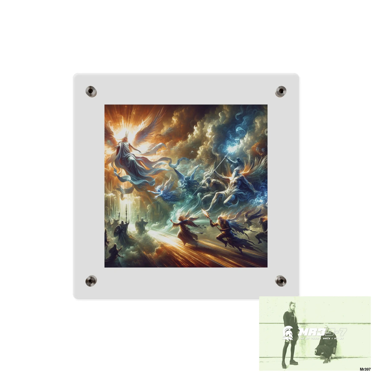 #6th linking all back to UK 2016 to 2024 failures their’s my deaths Gods intervention AI Themed Ltd Edition Acrylic