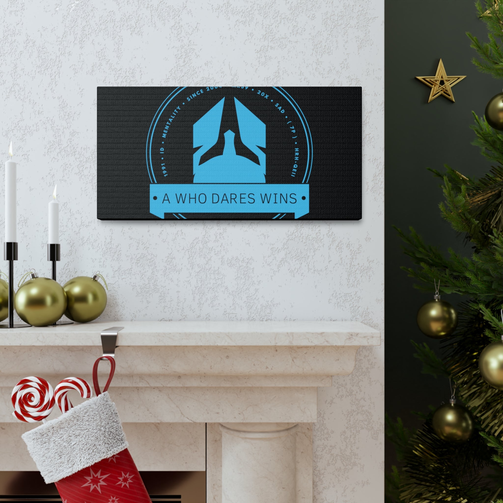 AWDW Vigilante themed Canvas Gallery Wraps