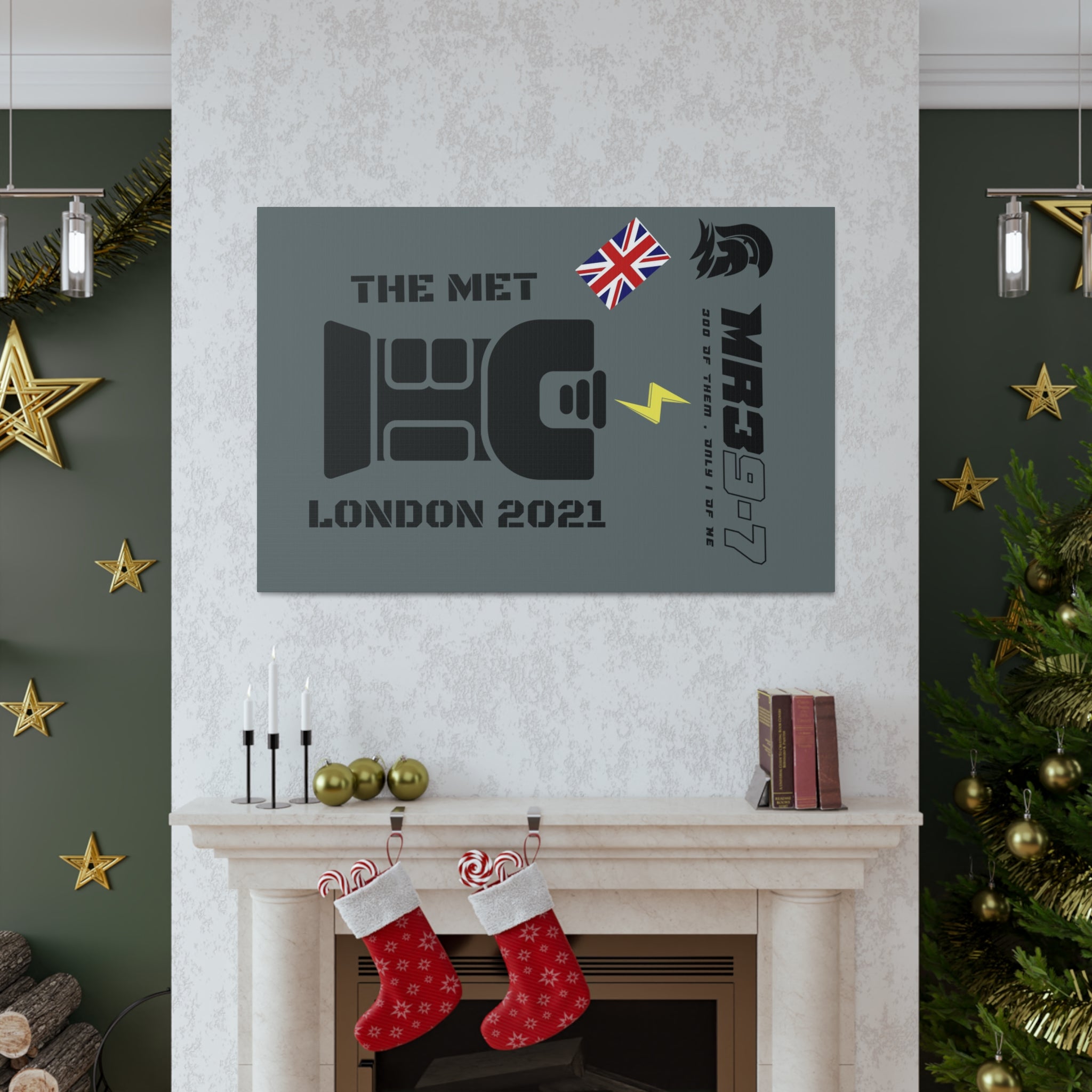 Canvas Gallery Wraps MR 39 Tasered by The MET 2021