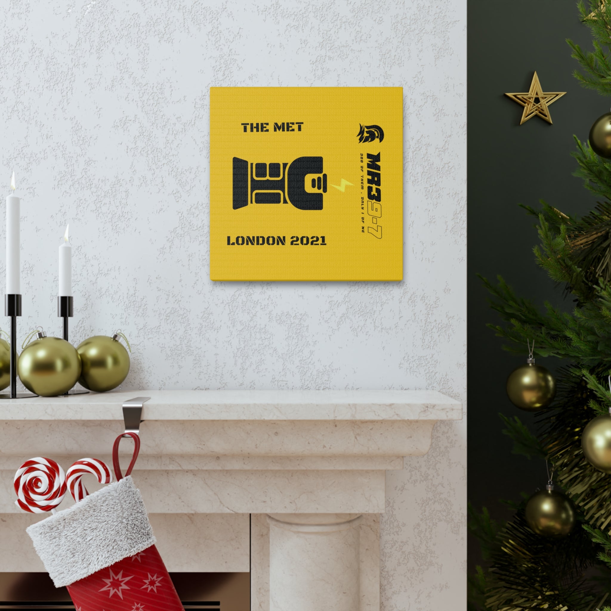 Canvas Gallery Wraps MR 39 Tasered by THe MET 2021