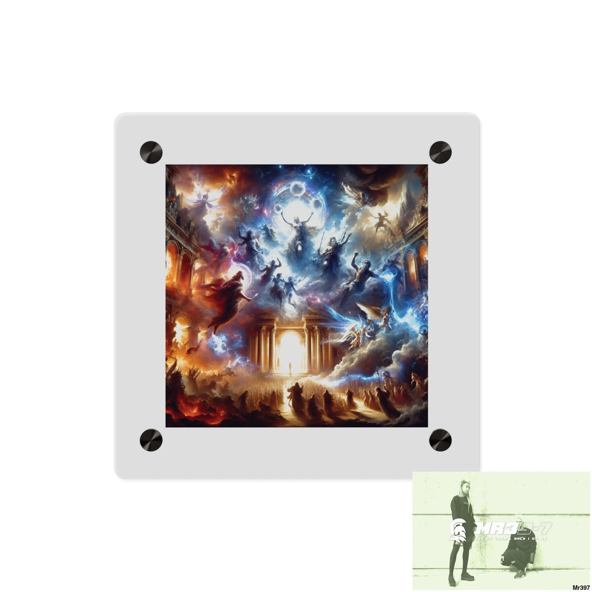 #7th linking all back to UK 2016 to 2024 failures their’s my deaths Gods intervention AI Themed Ltd Edition Acrylic