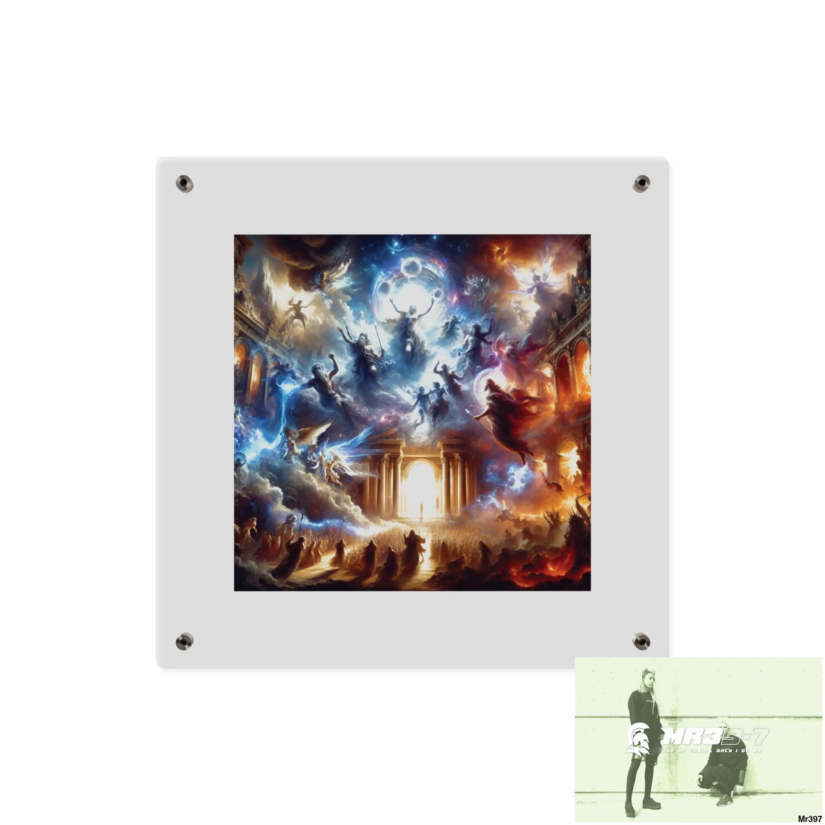 #7th linking all back to UK 2016 to 2024 failures their’s my deaths Gods intervention AI Themed Ltd Edition Acrylic