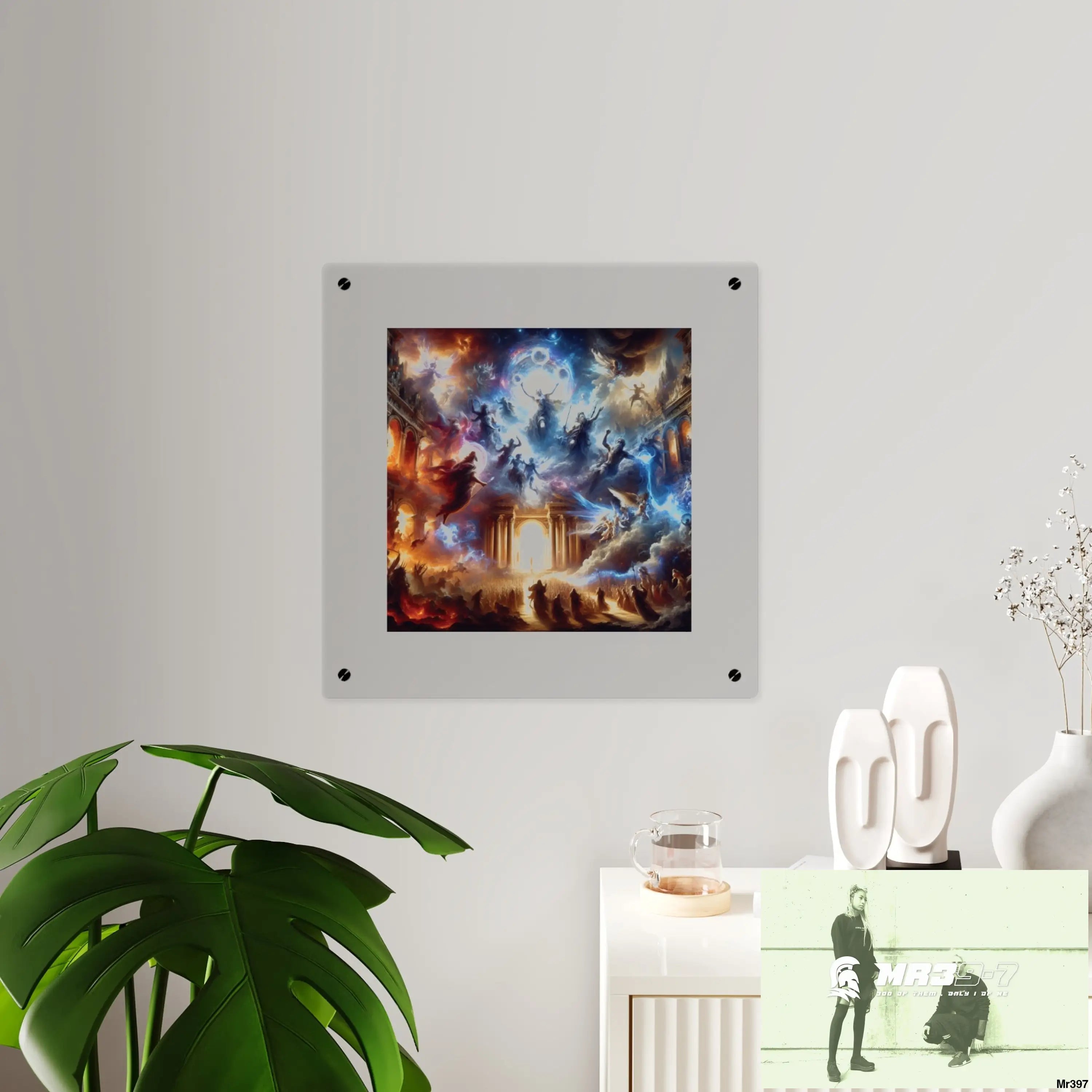 #7th linking all back to UK 2016 to 2024 failures their’s my deaths Gods intervention AI Themed Ltd Edition Acrylic