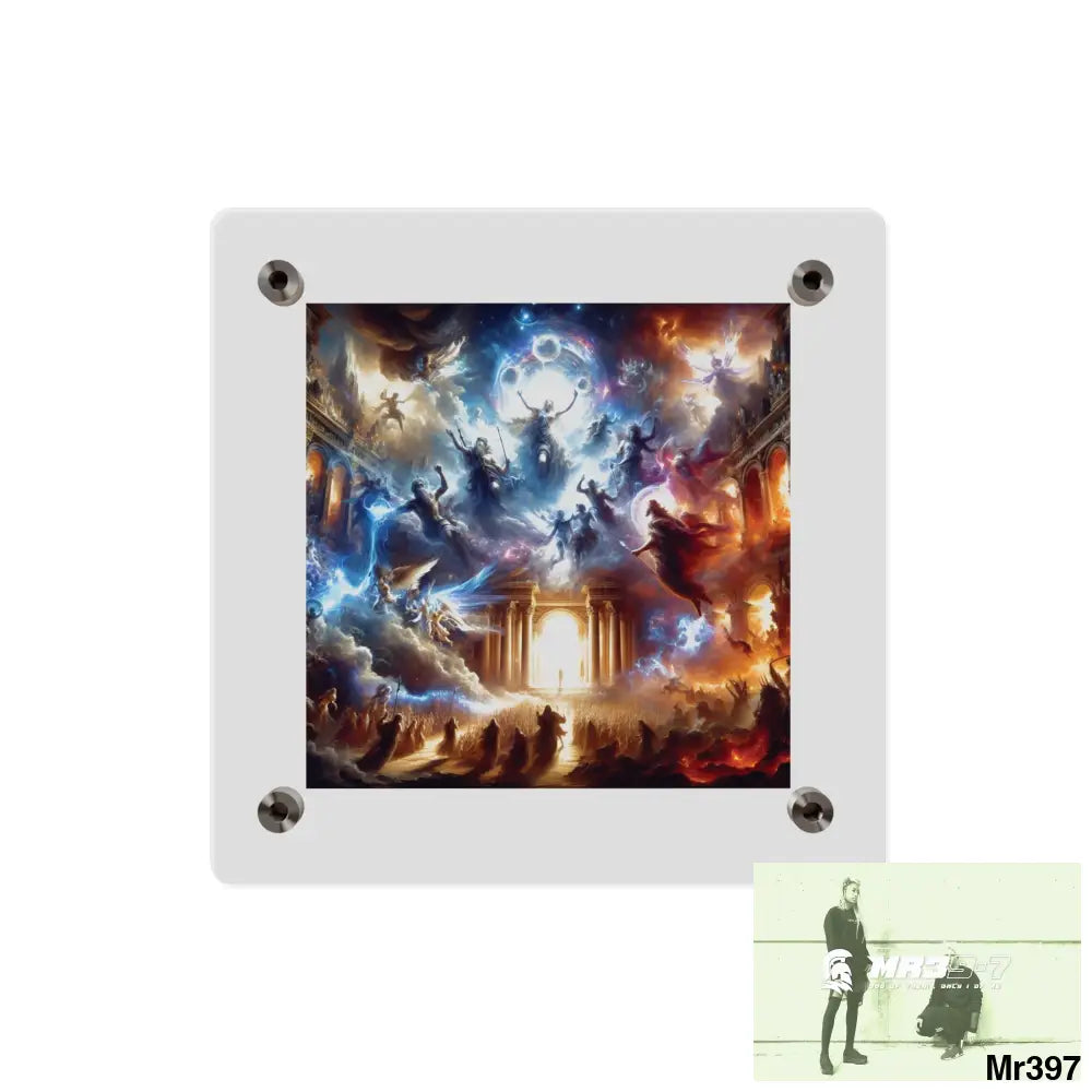 #7th linking all back to UK 2016 to 2024 failures their’s my deaths Gods intervention AI Themed Ltd Edition Acrylic