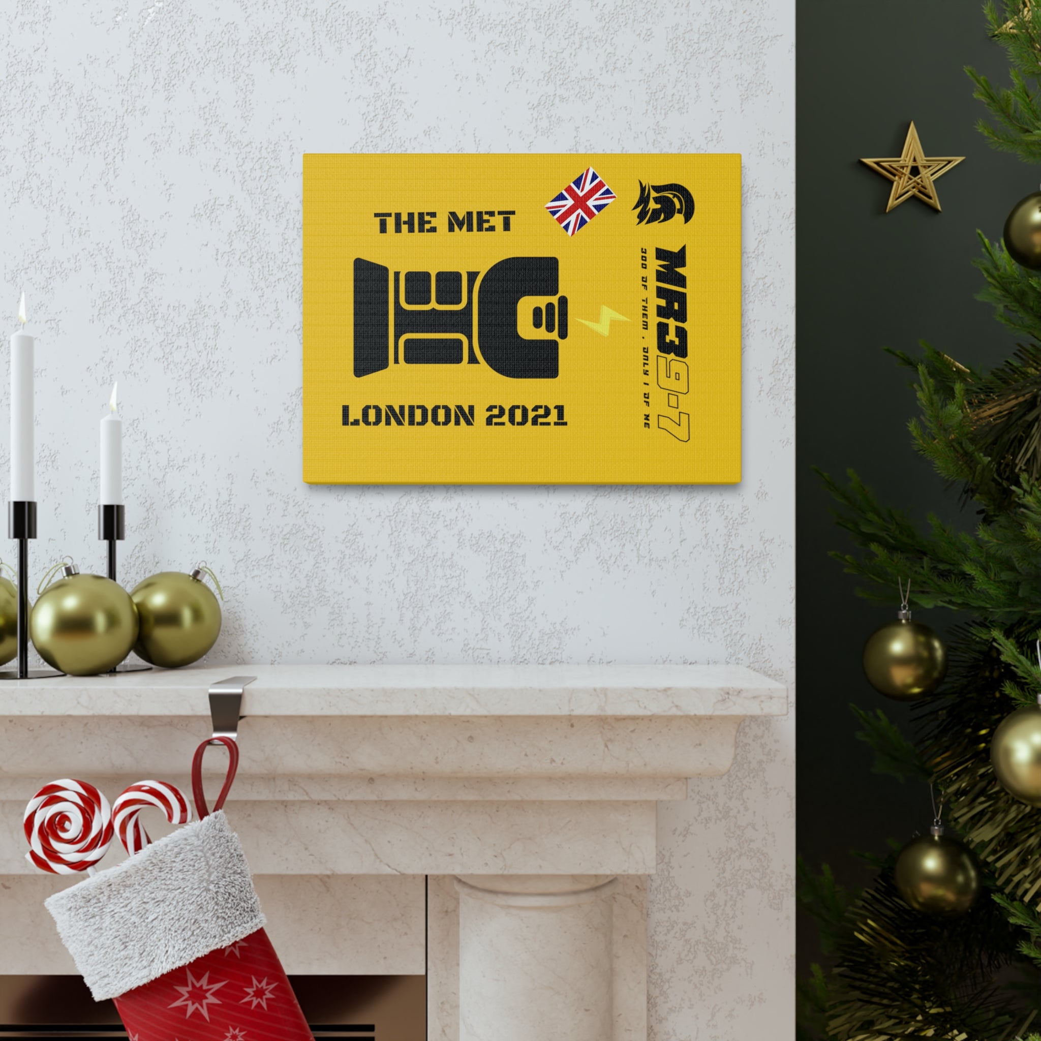 Canvas Gallery Wraps MR 39 Tasered by The MET 2021