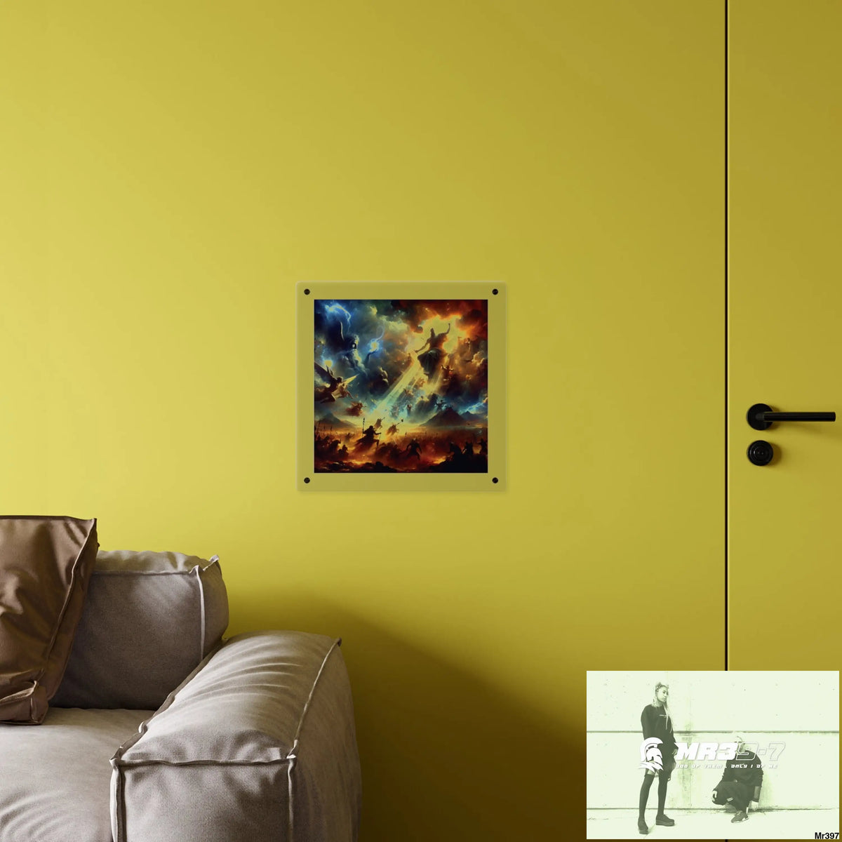 #8th Ai linking all back to UK 2016 to 2024 failures their’s my deaths Gods intervention AI Themed Ltd Edition Acrylic