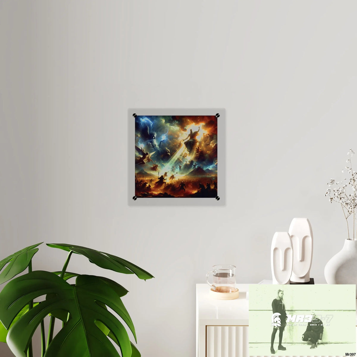 #8th Ai linking all back to UK 2016 to 2024 failures their’s my deaths Gods intervention AI Themed Ltd Edition Acrylic