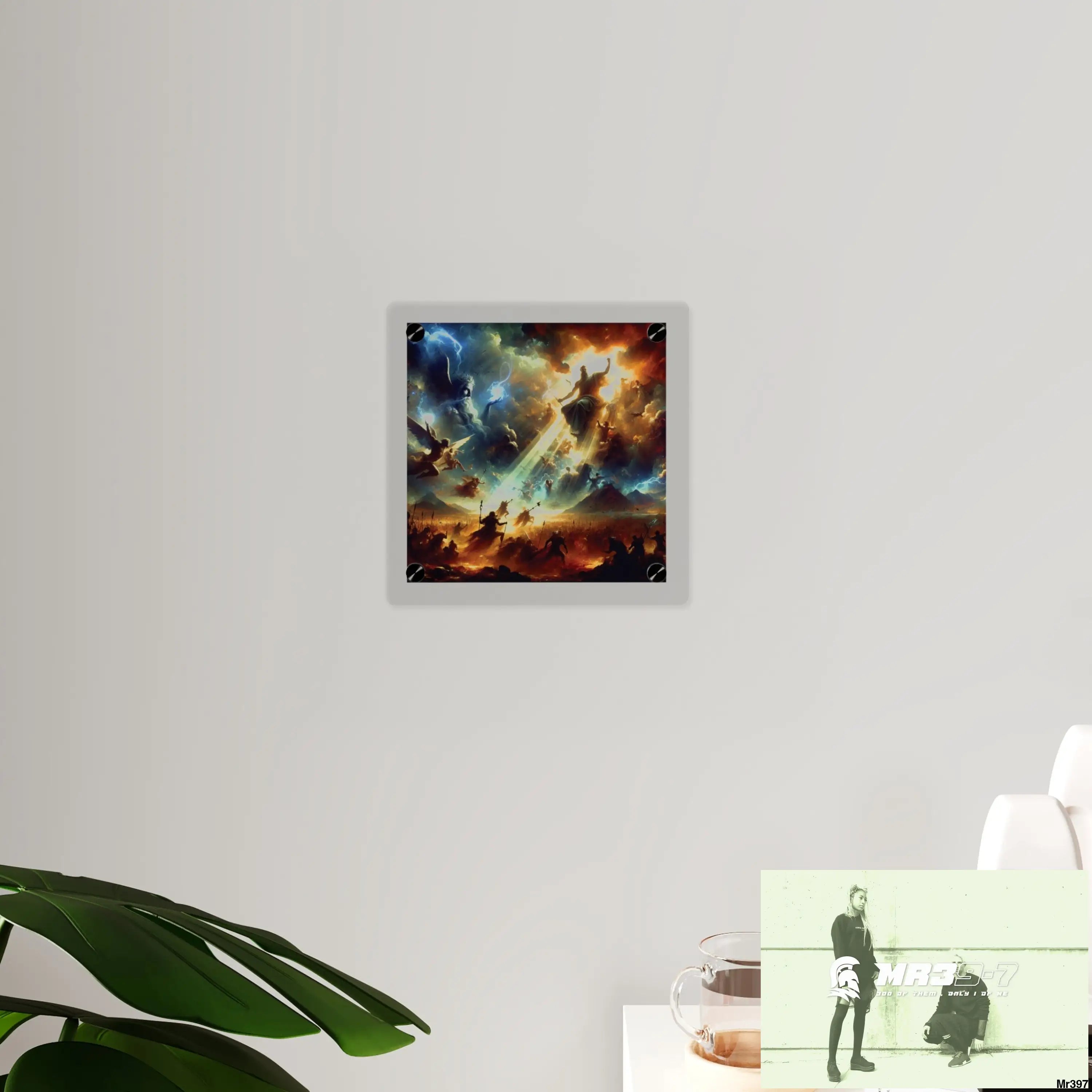 #8th Ai linking all back to UK 2016 to 2024 failures their’s my deaths Gods intervention AI Themed Ltd Edition Acrylic
