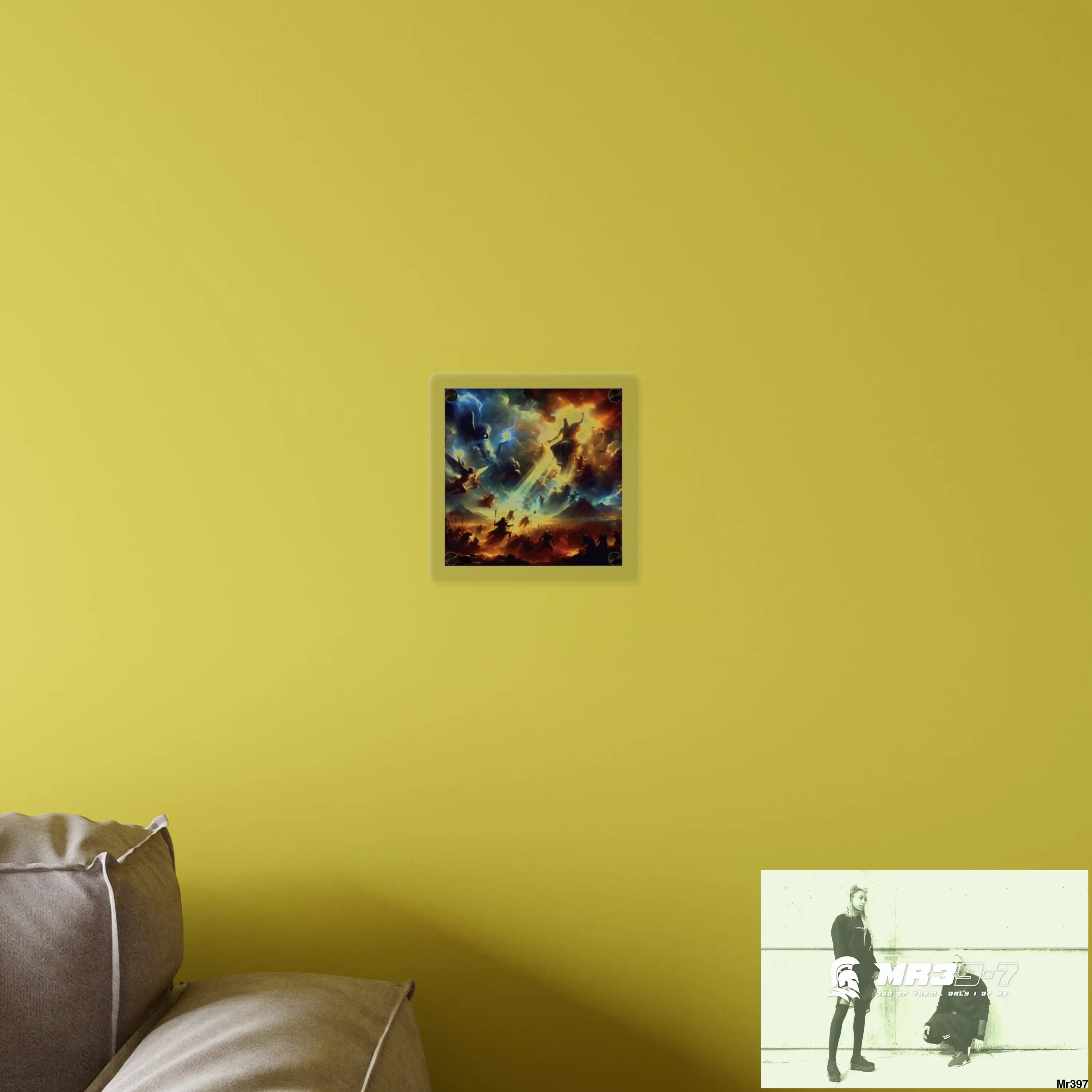 #8th Ai linking all back to UK 2016 to 2024 failures their’s my deaths Gods intervention AI Themed Ltd Edition Acrylic