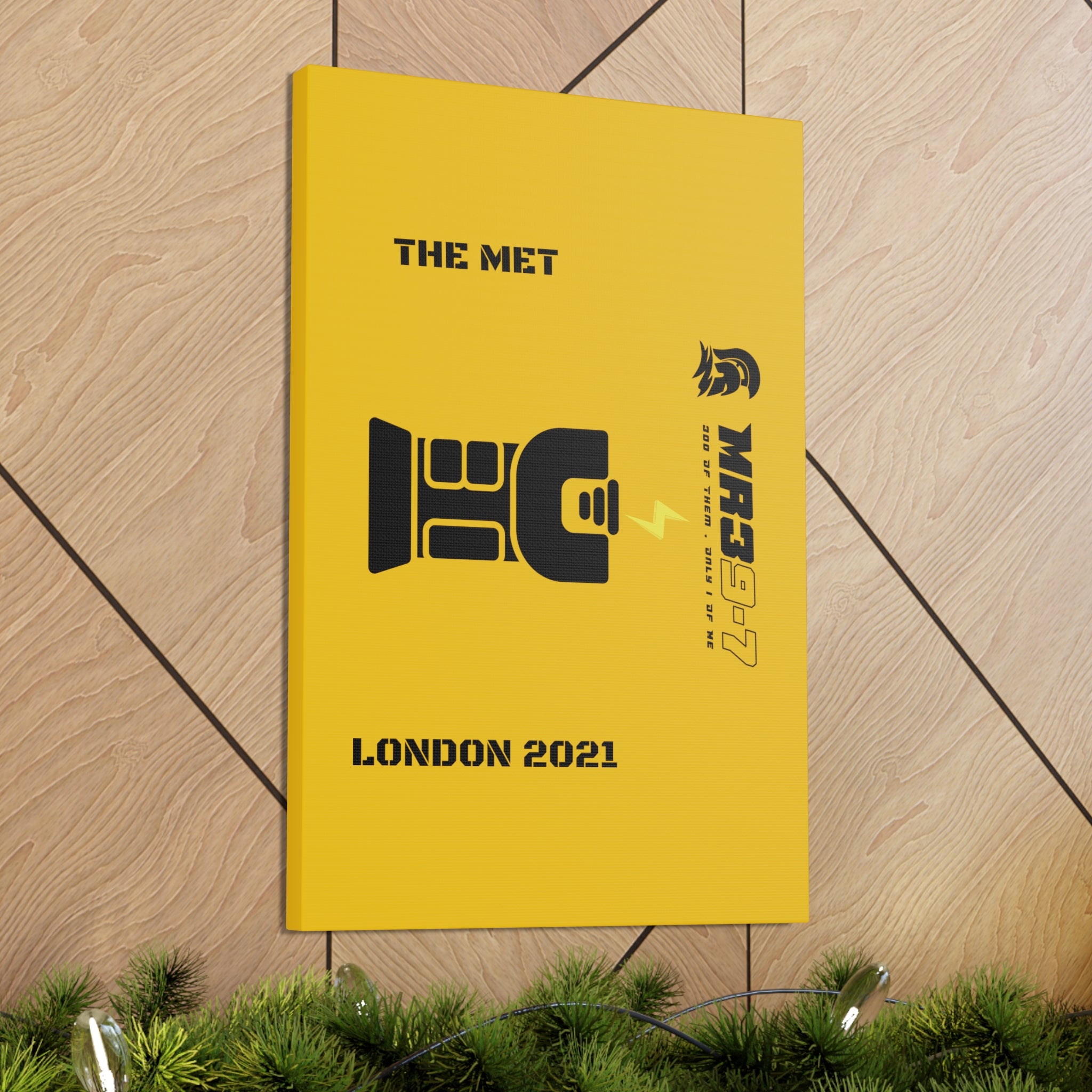 Canvas Gallery Wraps MR 39 Tasered by THe MET 2021