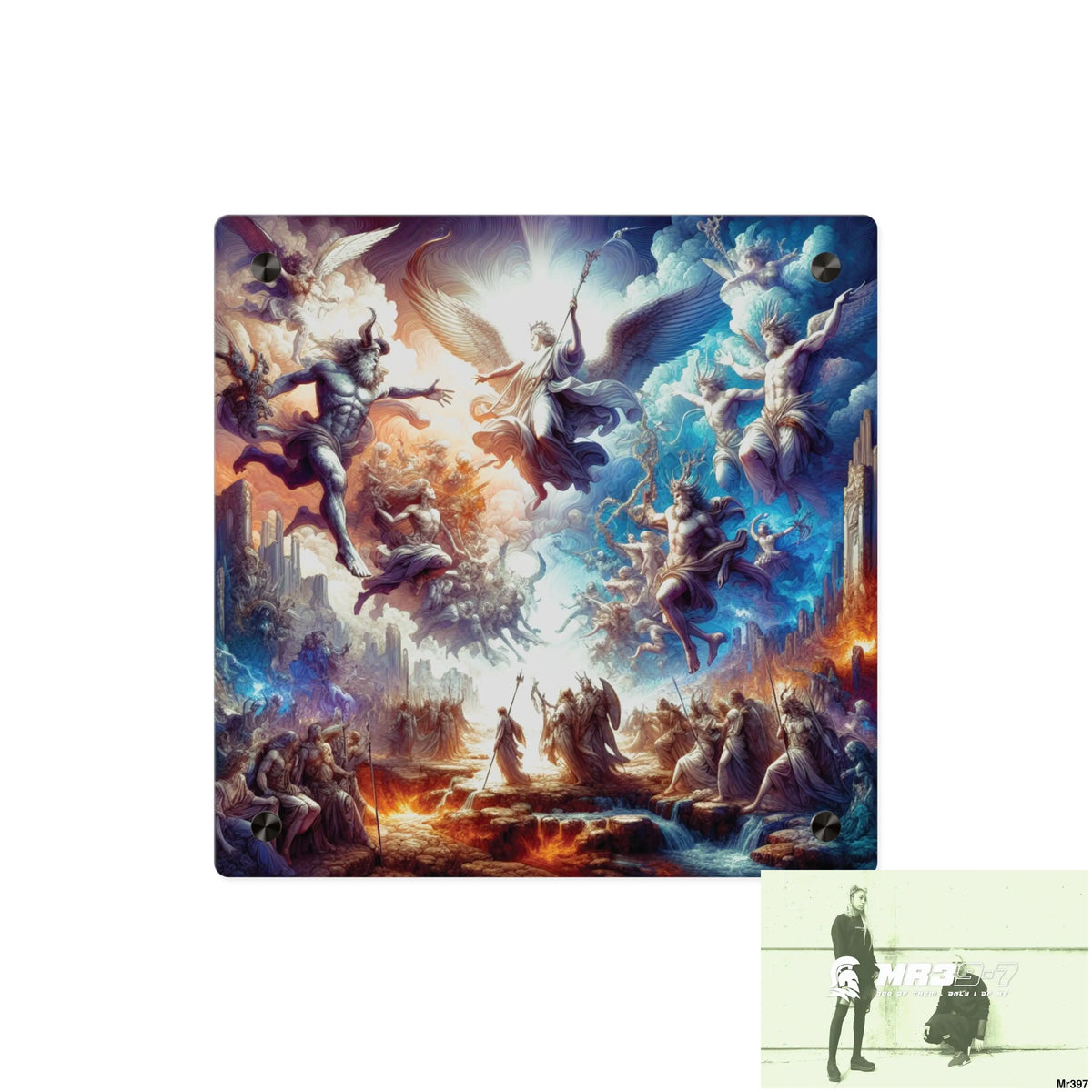 #9th Ai linking all back to UK 2016 to 2024 failures their’s my deaths Gods intervention AI Themed Ltd Edition Acrylic