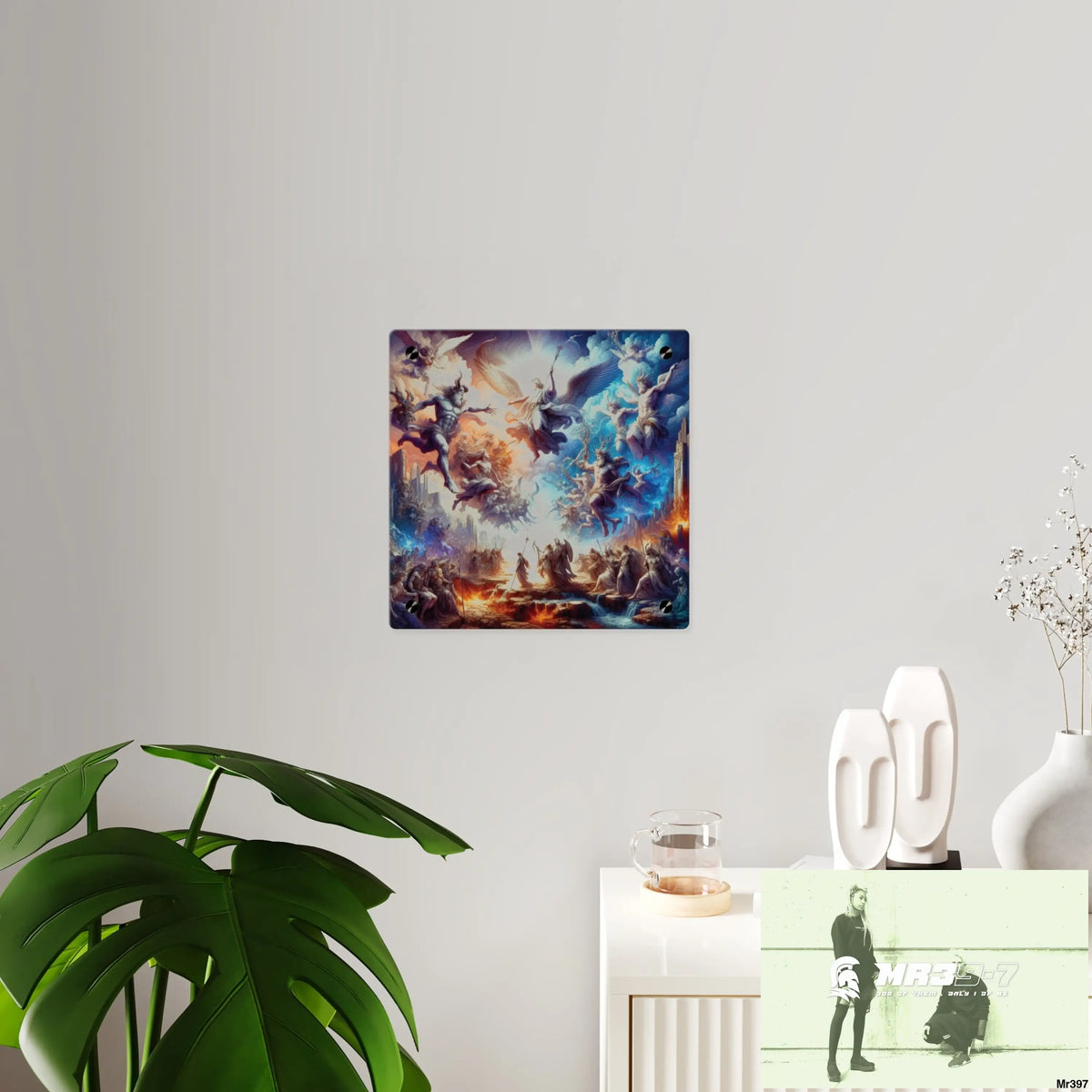 #9th Ai linking all back to UK 2016 to 2024 failures their’s my deaths Gods intervention AI Themed Ltd Edition Acrylic