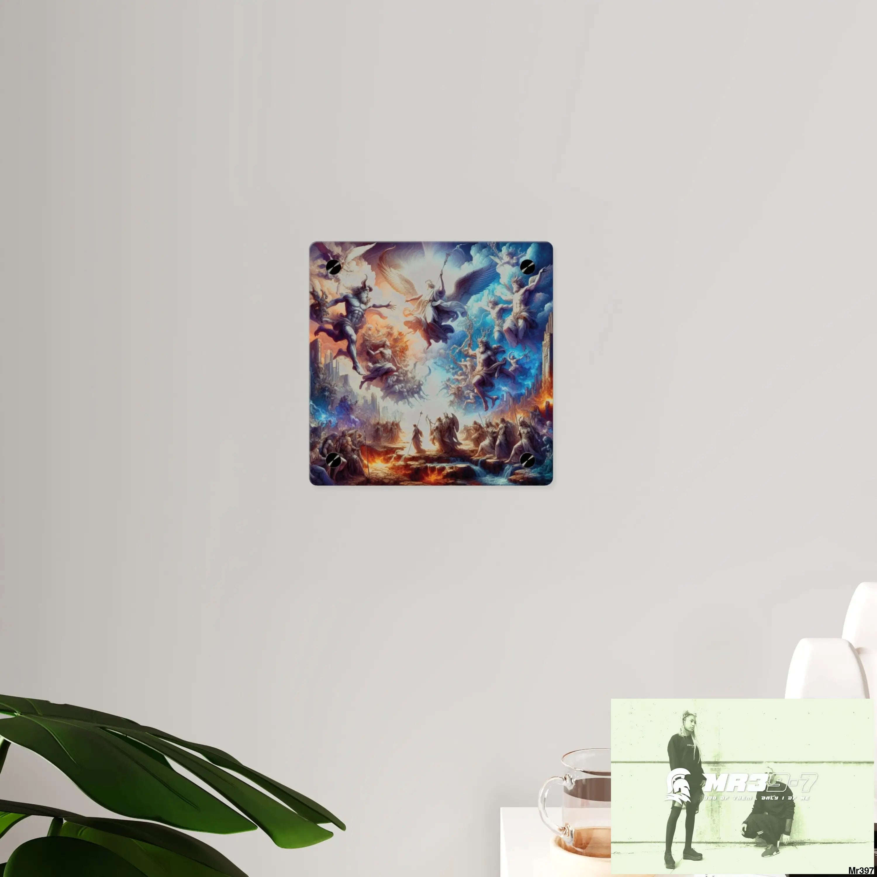#9th Ai linking all back to UK 2016 to 2024 failures their’s my deaths Gods intervention AI Themed Ltd Edition Acrylic