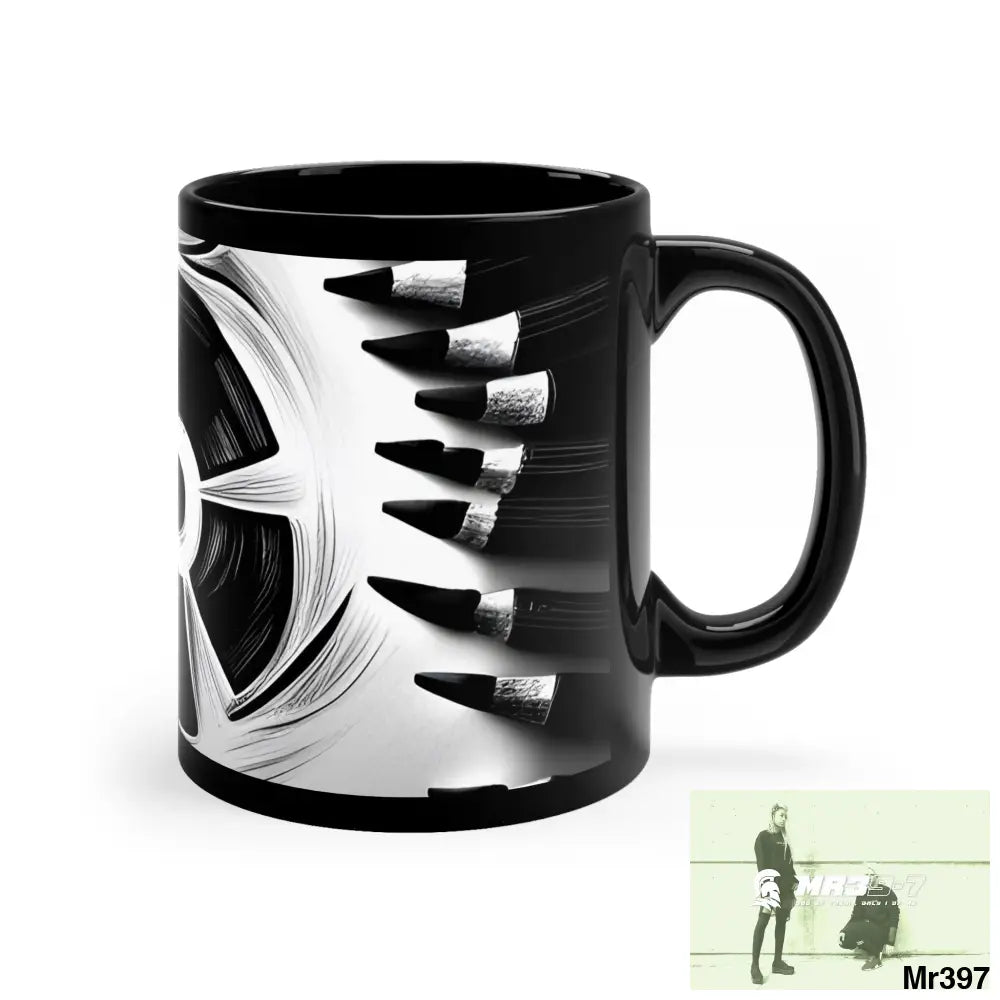 A Blast from the past I7MI6A1London 11oz Black Mug 11oz Mug