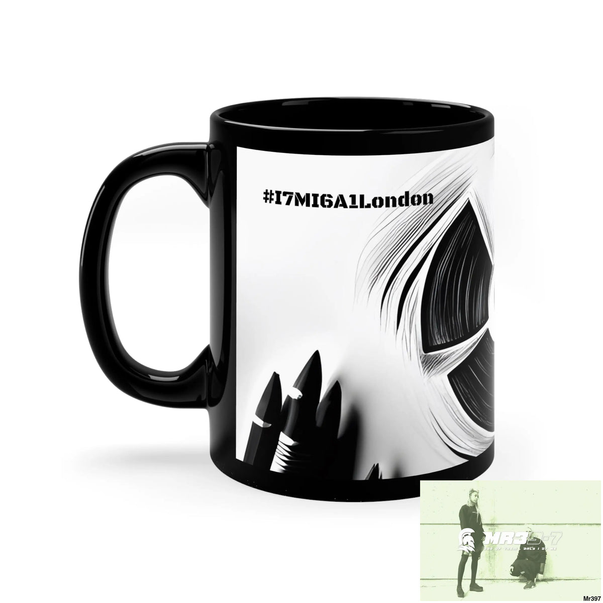 A Blast from the past I7MI6A1London 11oz Black Mug 11oz Mug